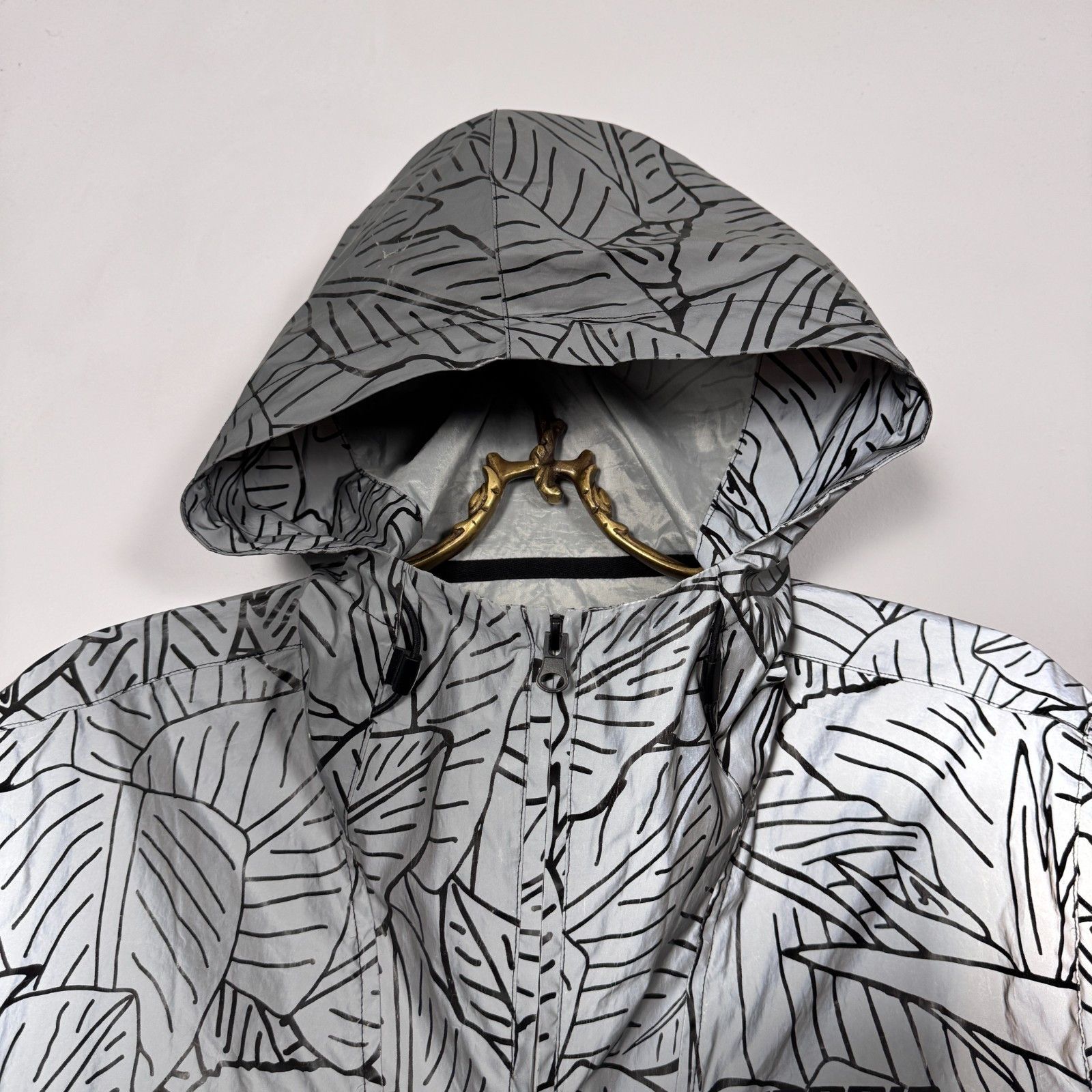 RIPNDIP RIPNDIP Vintage Printed Reflective Hooded Jacket Y2K Size US M / EU 48-50 / 2 - 11 Thumbnail