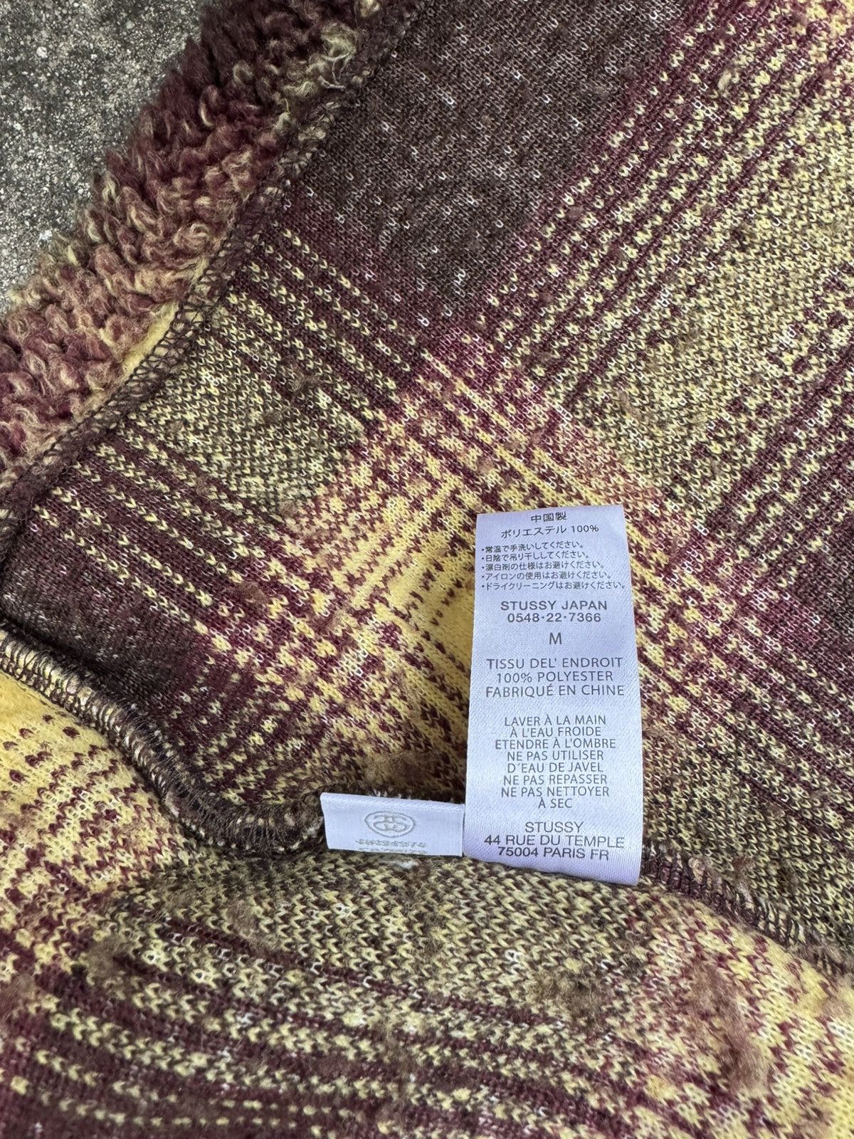 Stussy Stussy Shadow Plaid Sherpa Size US M / EU 48-50 / 2 - 5 Thumbnail