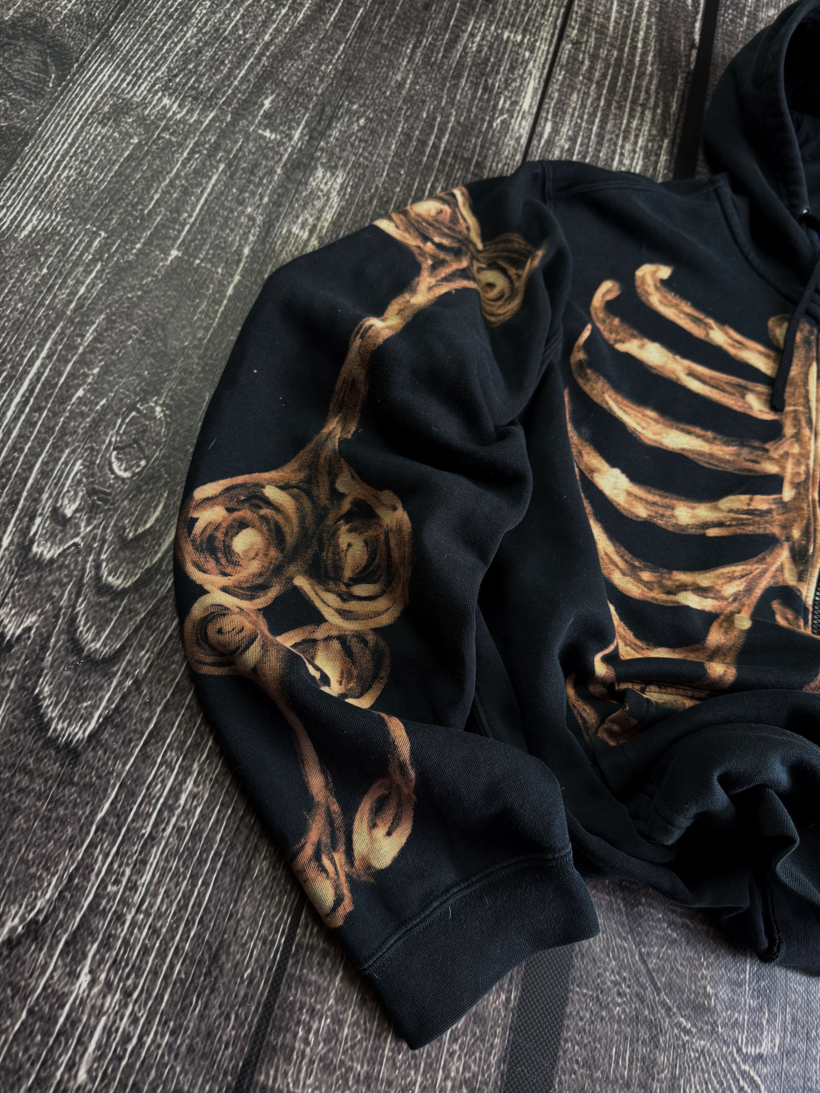 Designer Vintage Streetwear Kapital Style Nike Skeleton Hoodie 90s Size US L / EU 52-54 / 3 - 2 Thumbnail