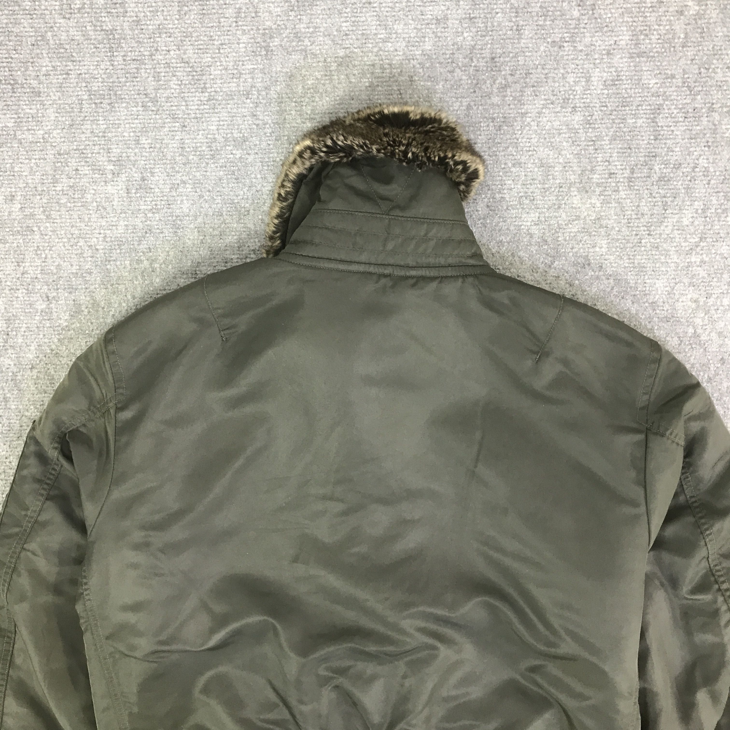 Japanese Brand JAPANESE BRAND GU FUR COLLAR BOMBER JACKET K99B4 Size US L / EU 52-54 / 3 - 4 Thumbnail