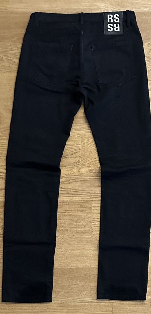 Image of Raf Simons Aw21 Black Denim Jeans, Men's (Size 30)