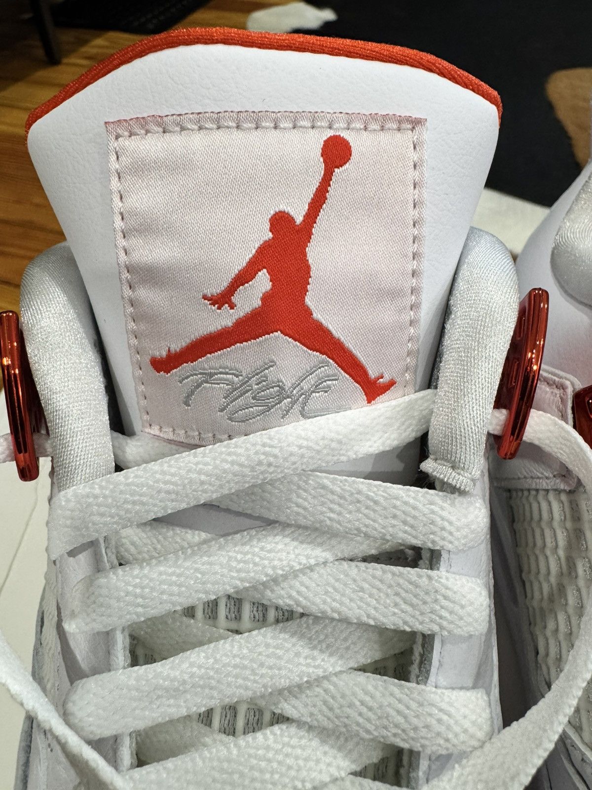 Jordan Brand Air Jordan 4 Retro Metallic Orange 2020 Size US 10 / EU 43 - 4 Thumbnail