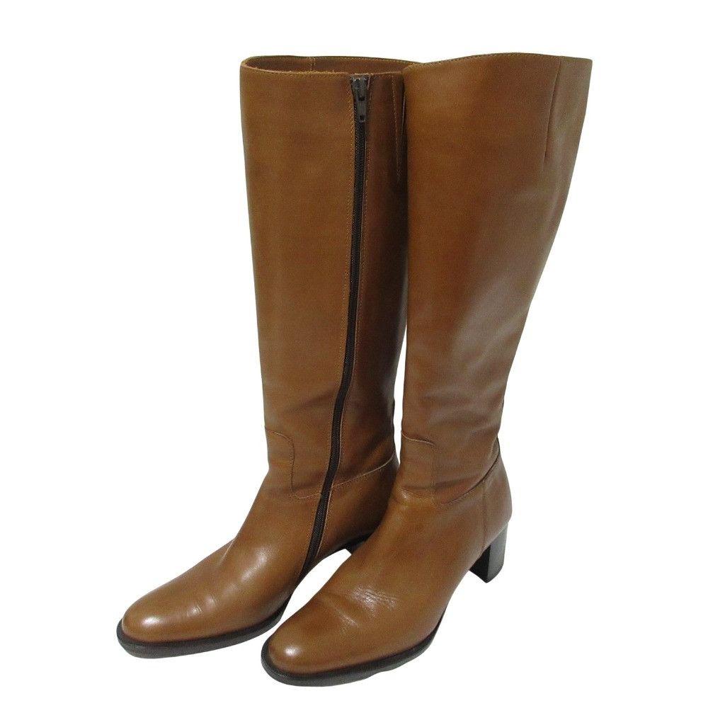 Other Other Luca Grossi Leather Long Boots Leather Shoes DUTY FREE for USA Size ONE SIZE - 1 Thumbnail