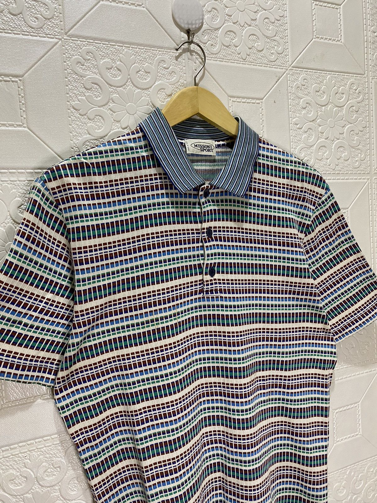 Missoni × Vintage Vintage Missoni Sports Poloshirts Size US S / EU 44-46 / 1 - 3 Thumbnail