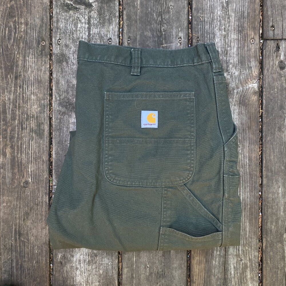 Carhartt Carhartt Multipocket Cargo Pants Size 44 Green Size US 44 / EU 60 - 2 Thumbnail