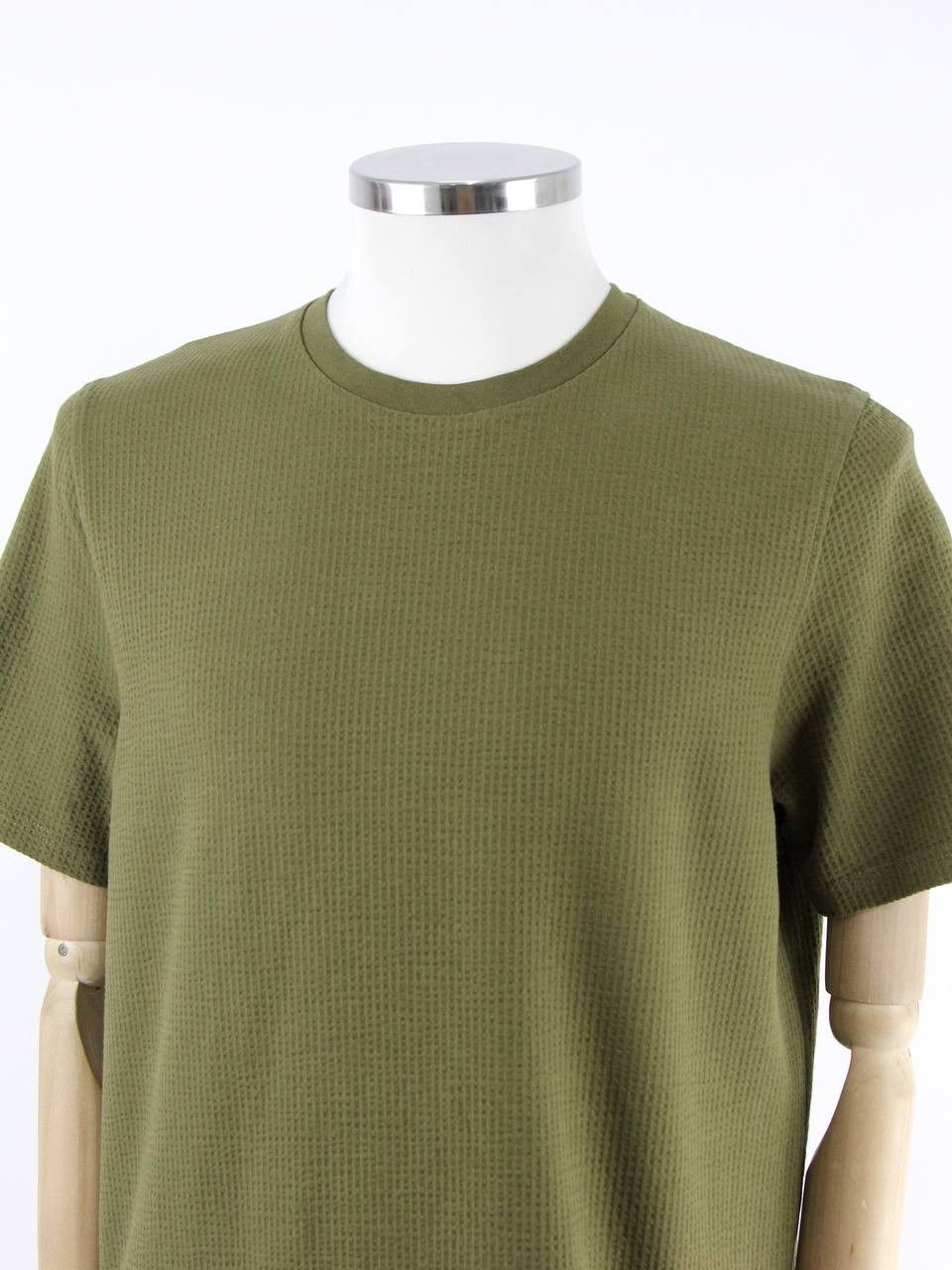 Common People COMMON PEOPLE Khaki waffle cotton T-shirt Size US L / EU 52-54 / 3 - 4 Thumbnail