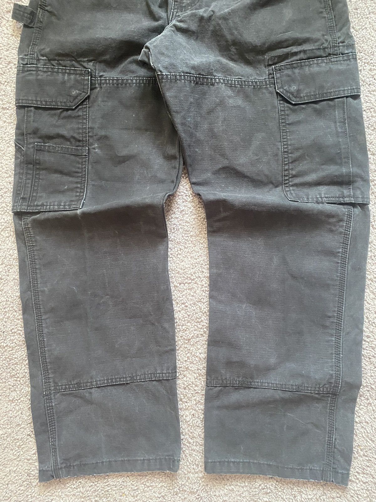 Vintage × Wrangler Vintage Faded Cargo Workwear Pants Size US 32 / EU 48 - 5 Thumbnail