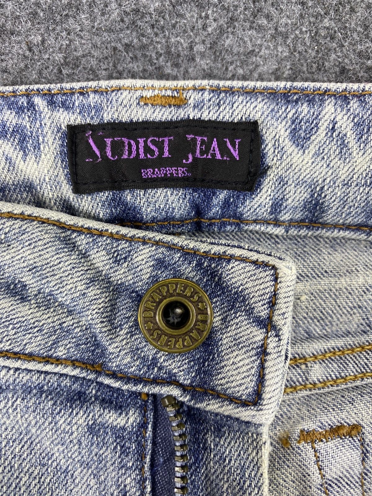 Brappers Faded Blue Wash bootcut Jeans - J1067
