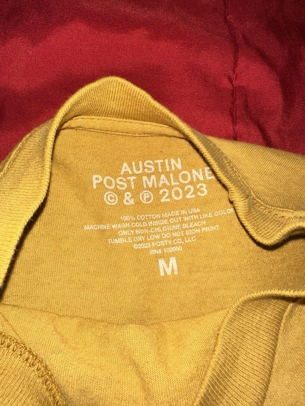 Rap Tees Post Malone if yall werent here. I’d be crying tour Shirt Size US M / EU 48-50 / 2 - 3 Thumbnail