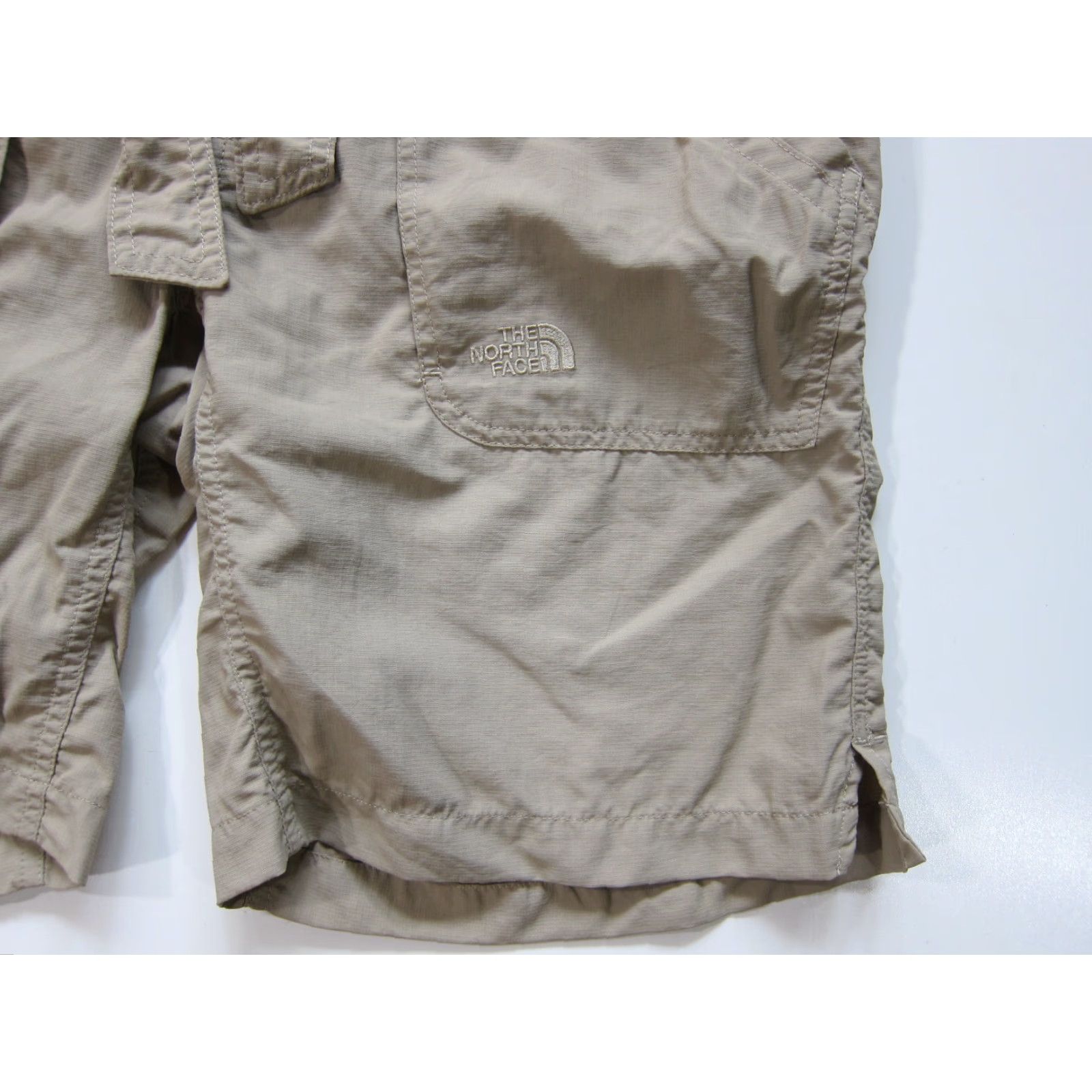 The North Face The North Face 100% Nylon Brown Beige Hike Camp Travel Shorts Women 12 Size 24" / US 00 / IT 34 - 7 Thumbnail