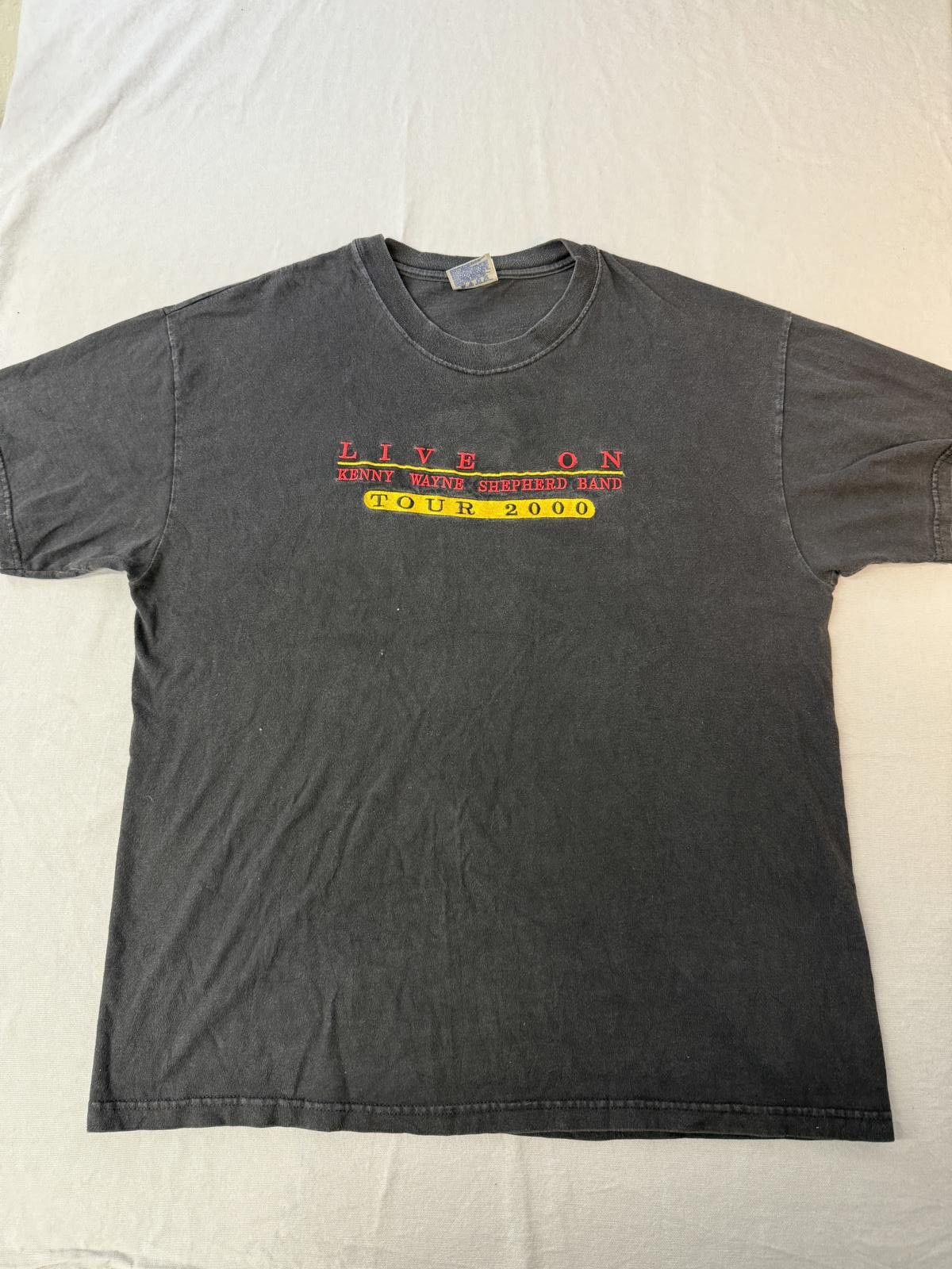 Hanes VTG T-shirt Live On Kenny Wayne Shepherd Band Tour 2000 -L Size US L / EU 52-54 / 3 - 1 Thumbnail