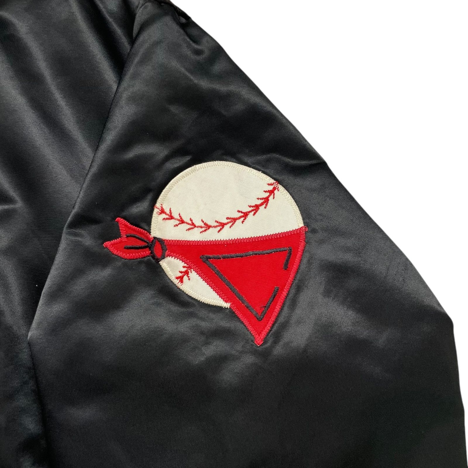 Vintage RARE 90s MILB QUAD CITIES RIVER BANDITS STARTER SATIN JACKET Size US XL / EU 56 / 4 - 4 Thumbnail