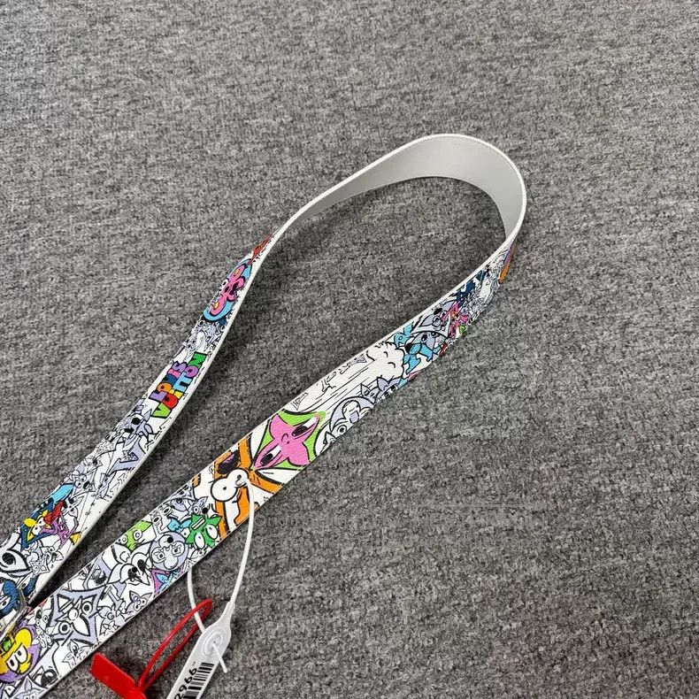 Louis Vuitton Louis Vuitton Limited Graffiti First Cowhide Leather Belt Size ONE SIZE - 2 Thumbnail