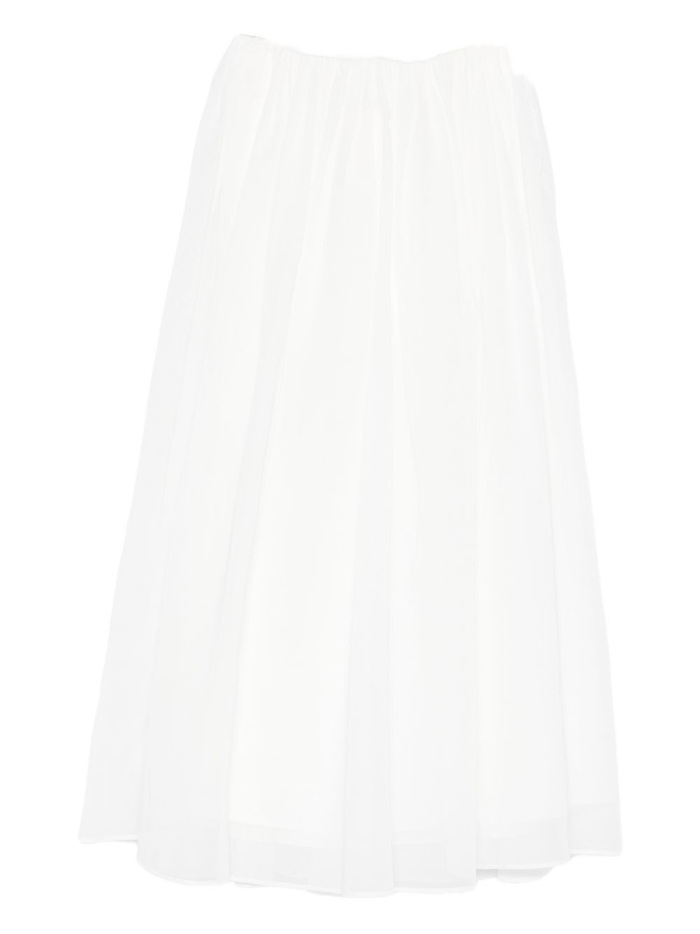 Brunello Cucinelli COTTON LONG SKIRT Size 30" / US 8 / IT 44 - 1 Thumbnail