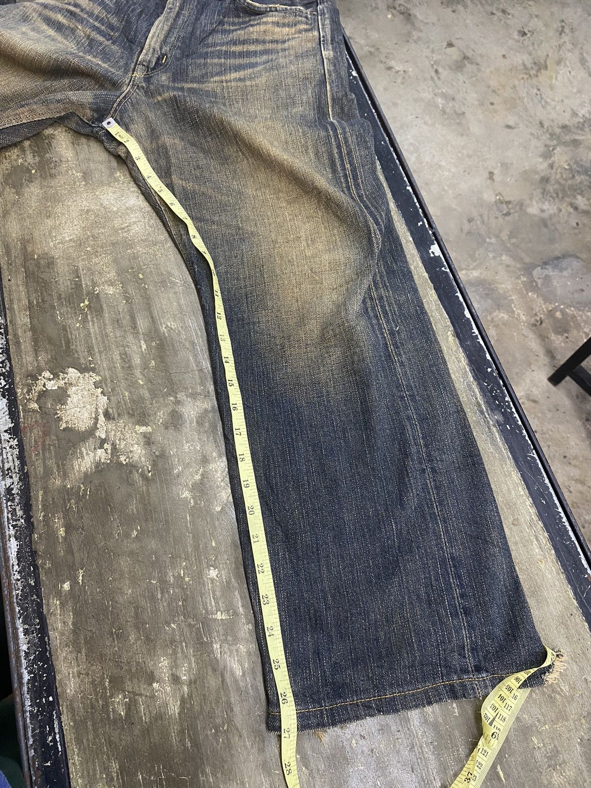 Edwin × If Six Was Nine vintage edwin selvedge 505z mudwash jeans pant Size US 29 - 15 Thumbnail