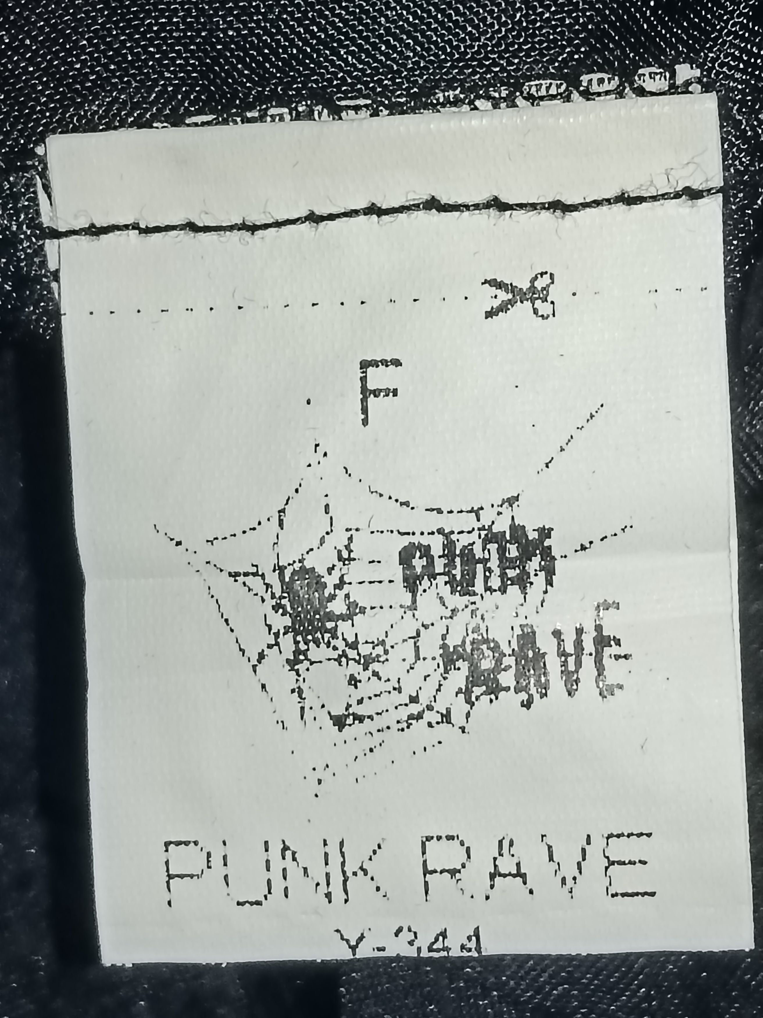 Japanese Brand 💥PUNK RAVE BONDAGES PAISLEE MESH SHIRT Size ONE SIZE - 7 Thumbnail