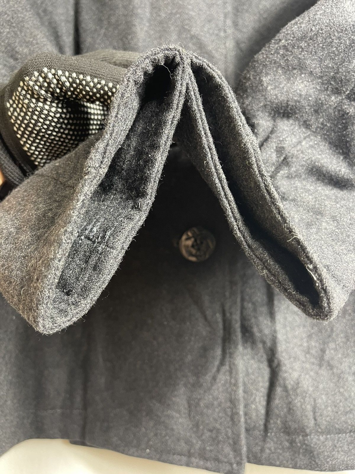 Japanese Brand × Vintage Japane Brand Marine Bear Coen wool button jacket Size US S / EU 44-46 / 1 - 5 Thumbnail