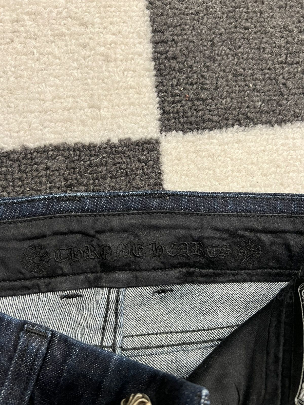 Chrome Hearts Vintage Chrome Hearts Bootcut Denim Size 27" / US 4 / IT 40 - 8 Thumbnail