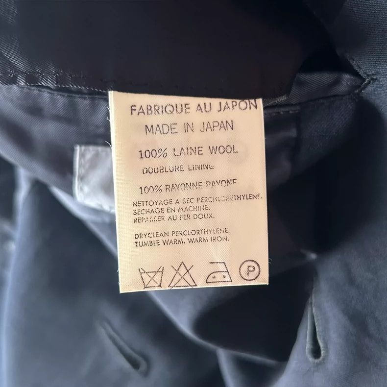 Yohji Yamamoto Yohji Yamamoto size s 90s waistcoat double suit 2501-Nextar Size 38R - 5 Thumbnail
