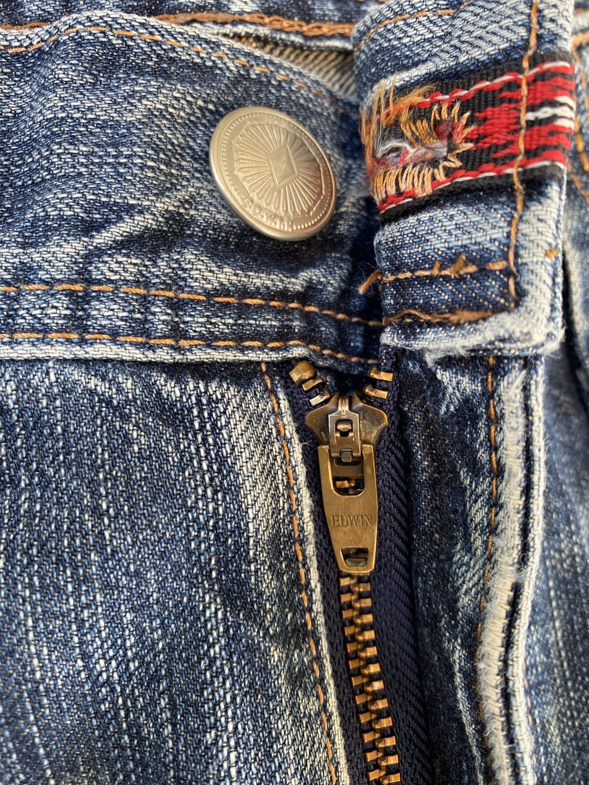 Edwin Vintage Edwin Cowboy Bush Pants Denim Size US 31 - 6 Thumbnail