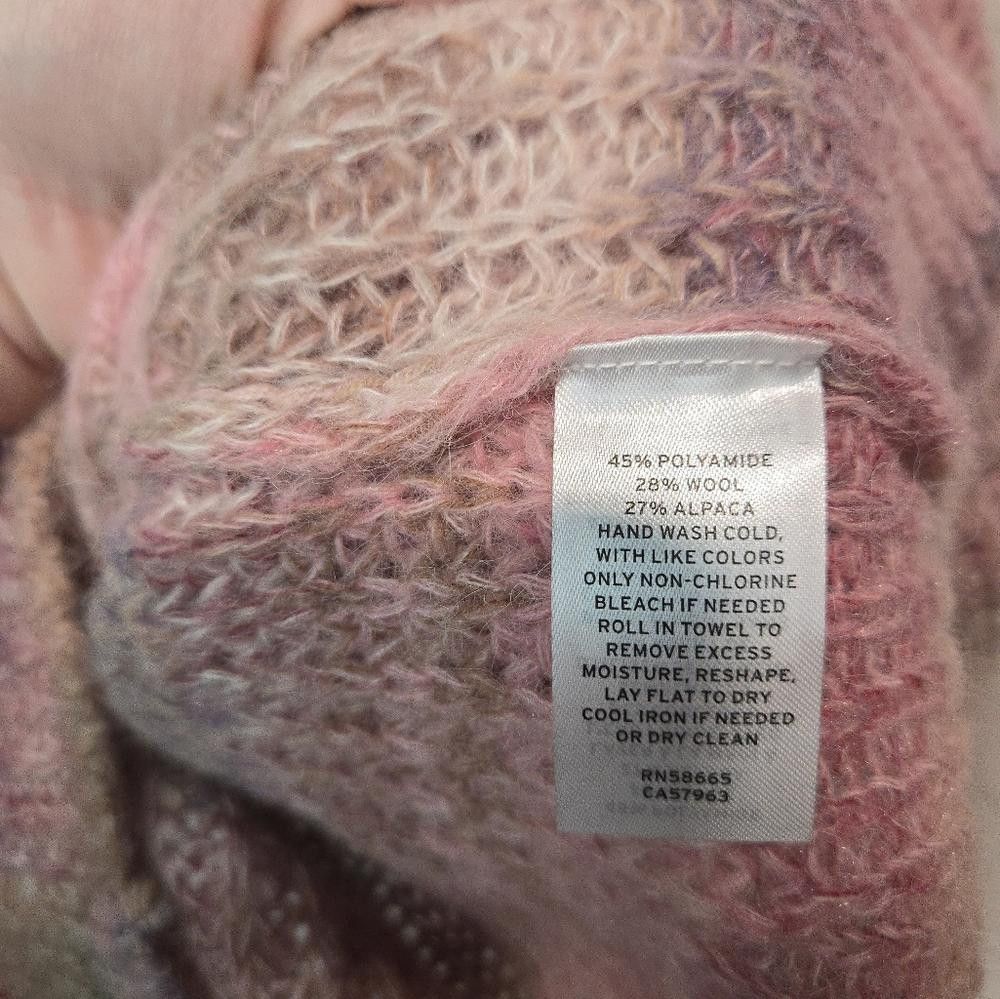 Nordstrom Nordstrom Signature Pink Striped Sweater Size M / US 6-8 / IT 42-44 - 3 Thumbnail