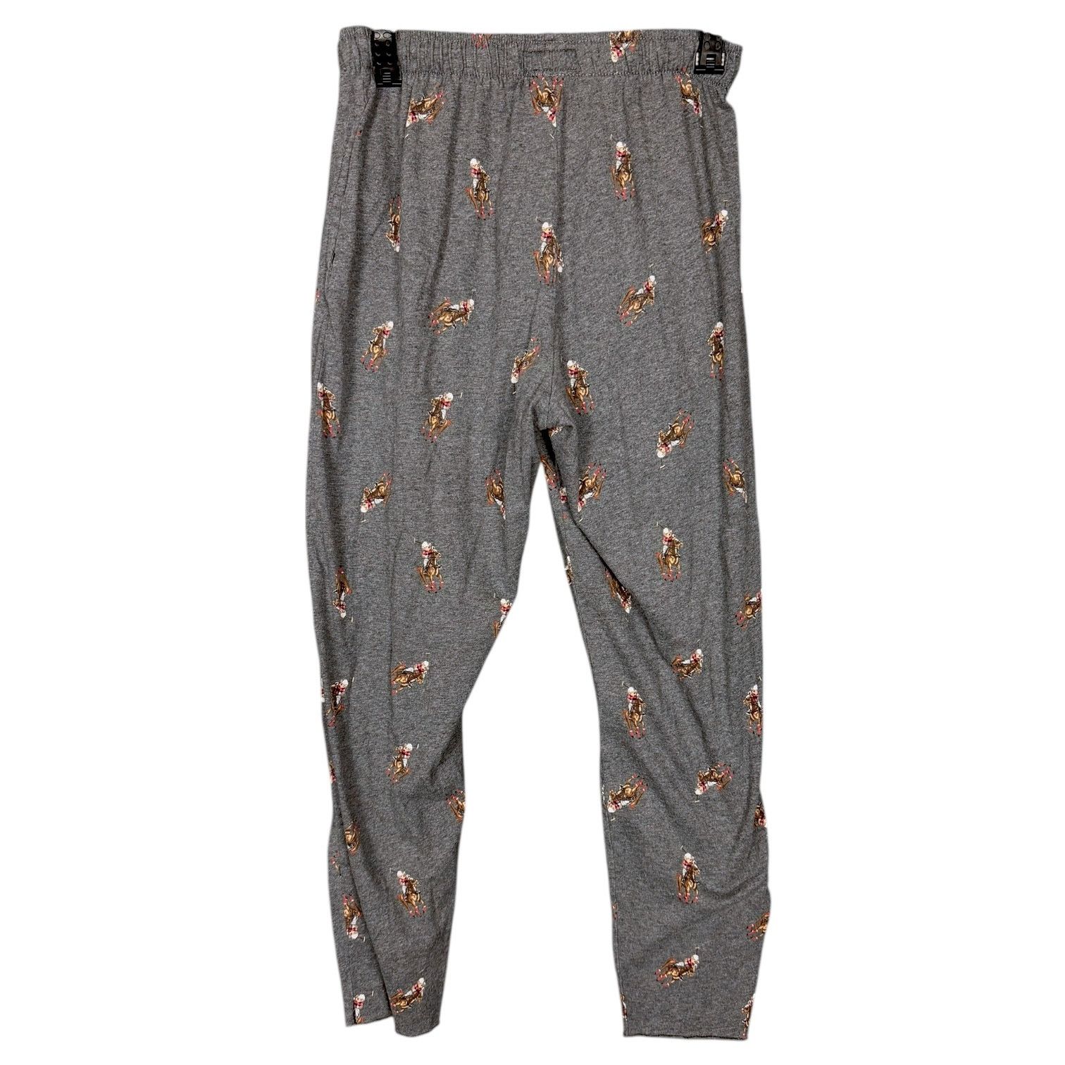 Polo Ralph Lauren Ralph Lauren Polo Bear Gray 100% Cotton Pajama Pants - S Size US 30 / EU 46 - 7 Thumbnail