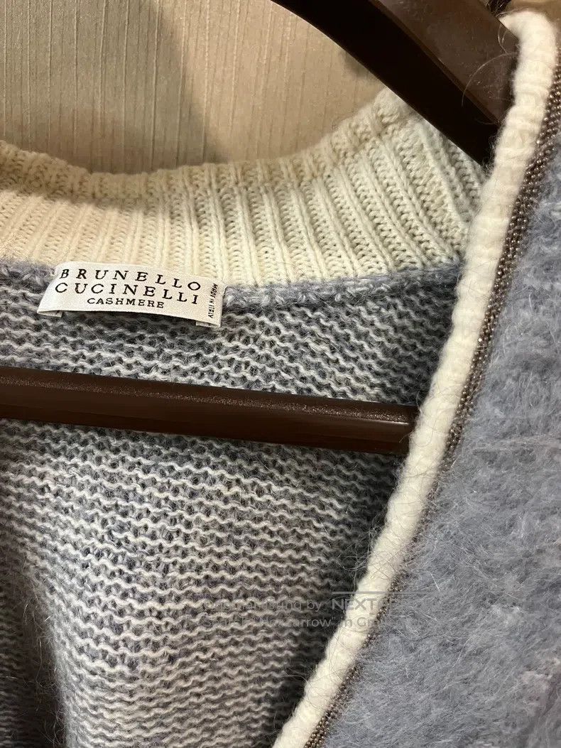Brunello Cucinelli Brunello Cucinelli Mohair Cardigan Jacket Size M / US 6-8 / IT 42-44 - 4 Thumbnail