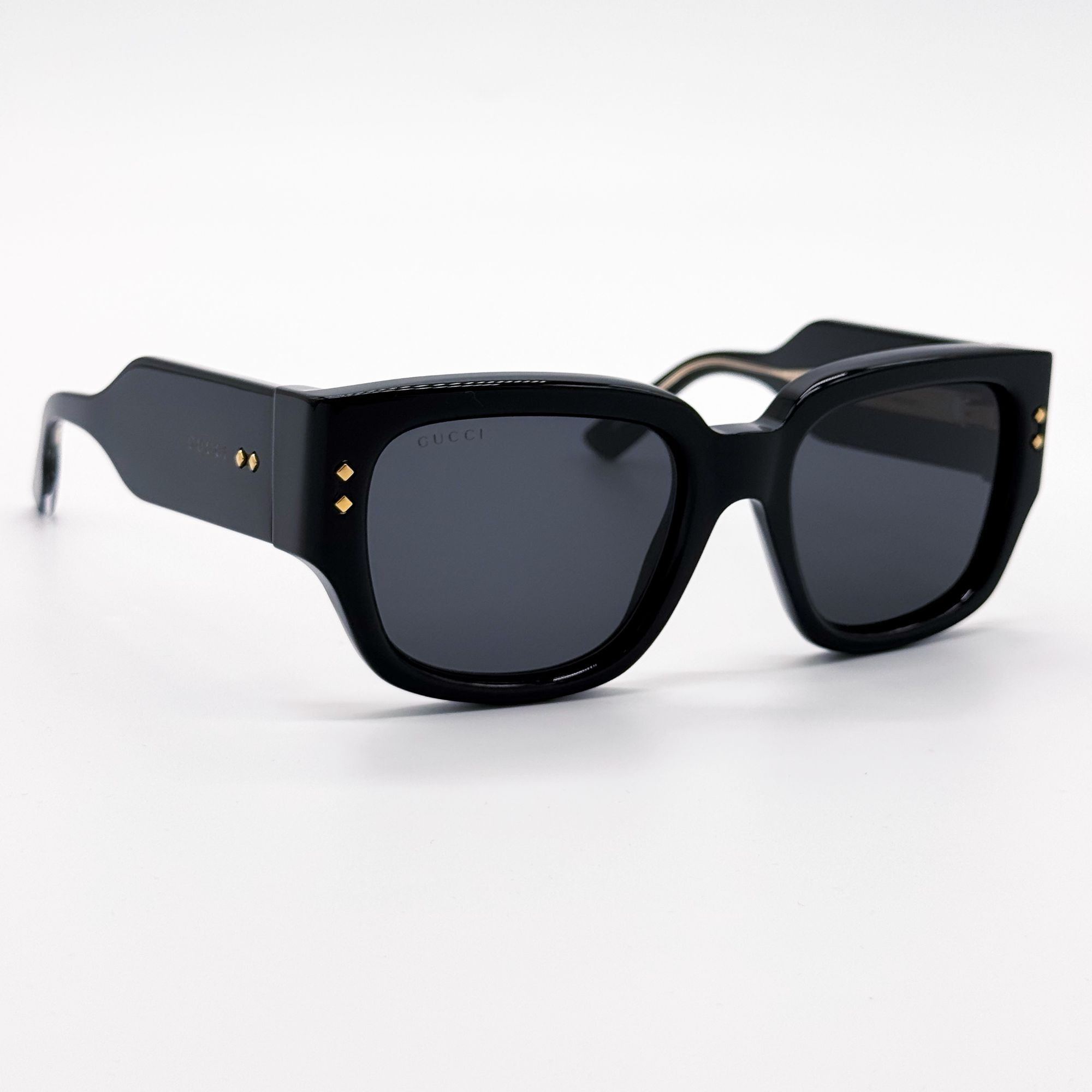Gucci NEW GUCCI GG1261S 001 SUNGLASSES UNISEX BLACK/GRAY EYEWEAR Size ONE SIZE - 5 Thumbnail