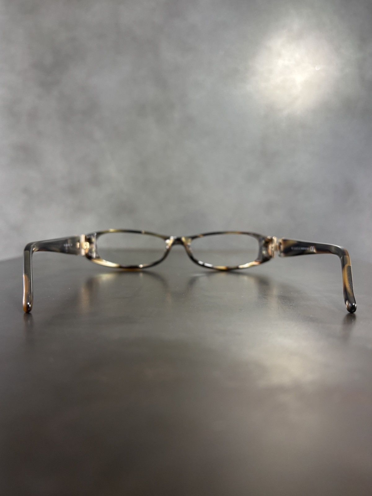 Gucci 2000s Vintage Gucci Frames Horsebit GG3009 Y2K Eyeglasses IT Size ONE SIZE - 12 Thumbnail