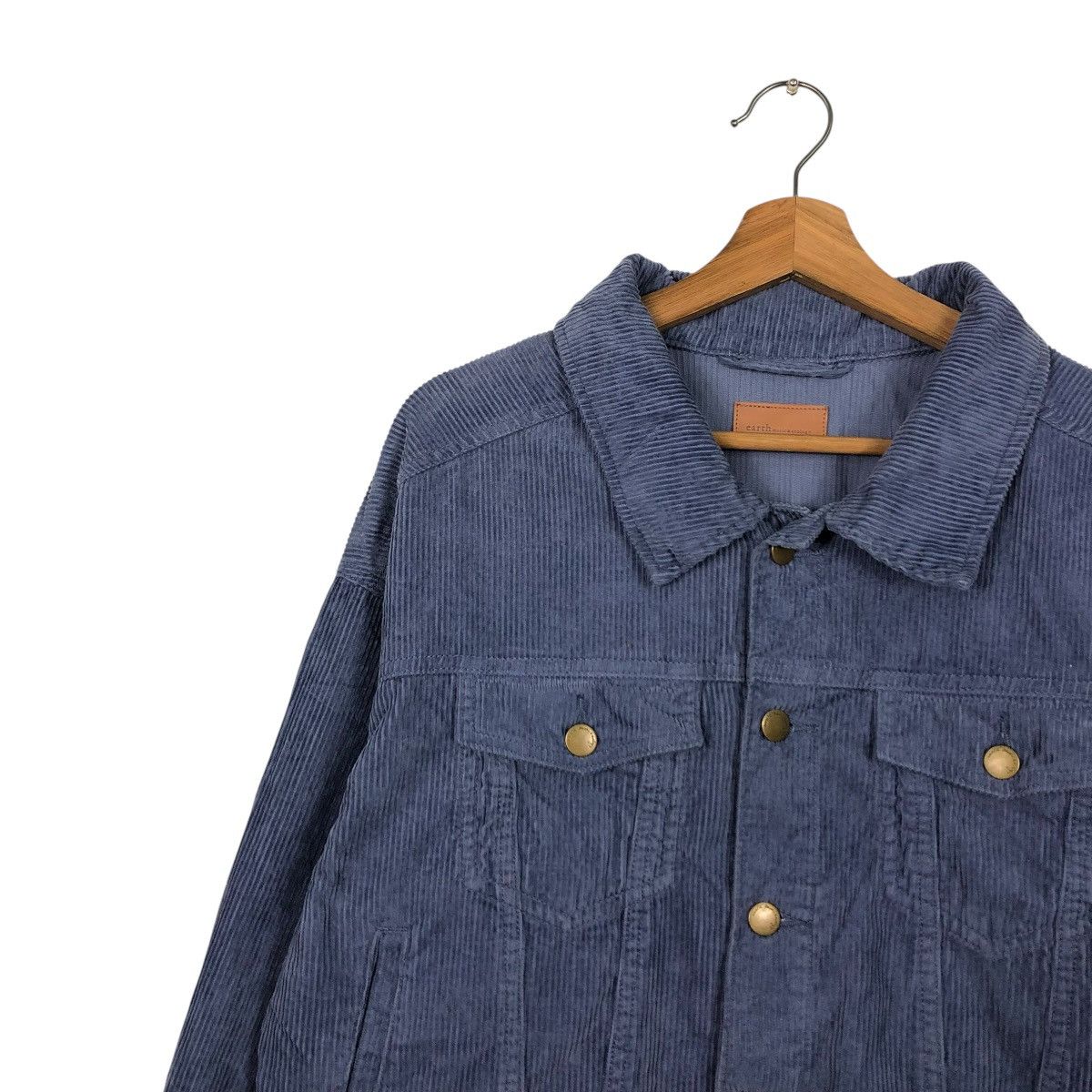 Vintage 🔥CROPPED CORDUROY BIKER JACKET MUSIC & ECOLOGY ISSEY MIYAKE Size US M / EU 48-50 / 2 - 9 Thumbnail