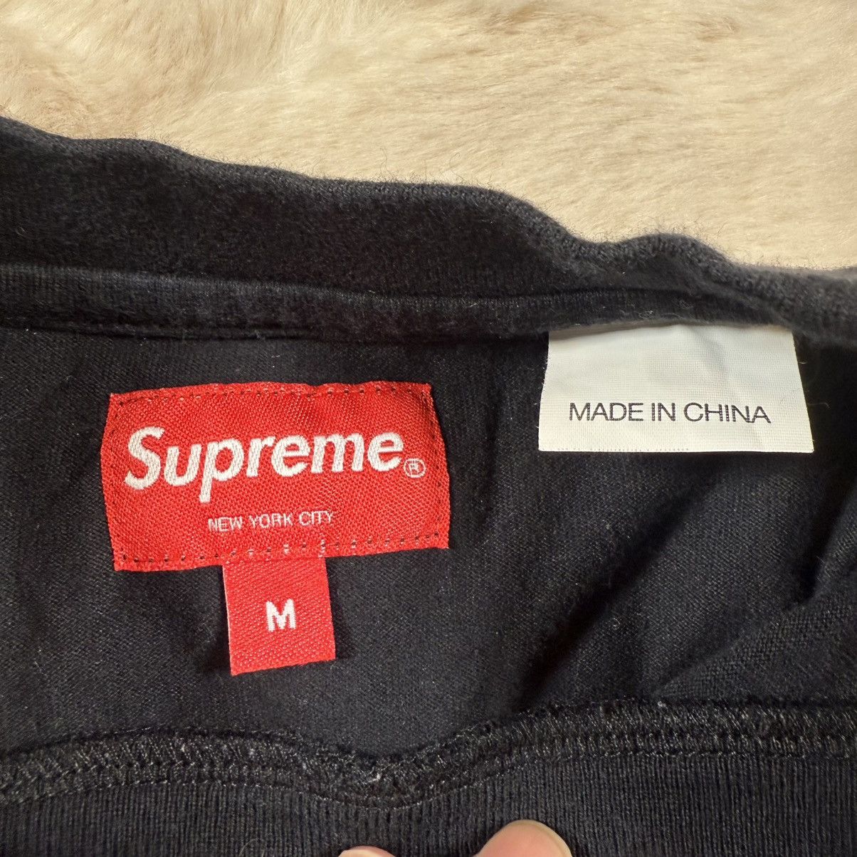 Supreme Supreme Small Box Long Sleeve Tee 'Black' Size Medium Size US M / EU 48-50 / 2 - 4 Thumbnail