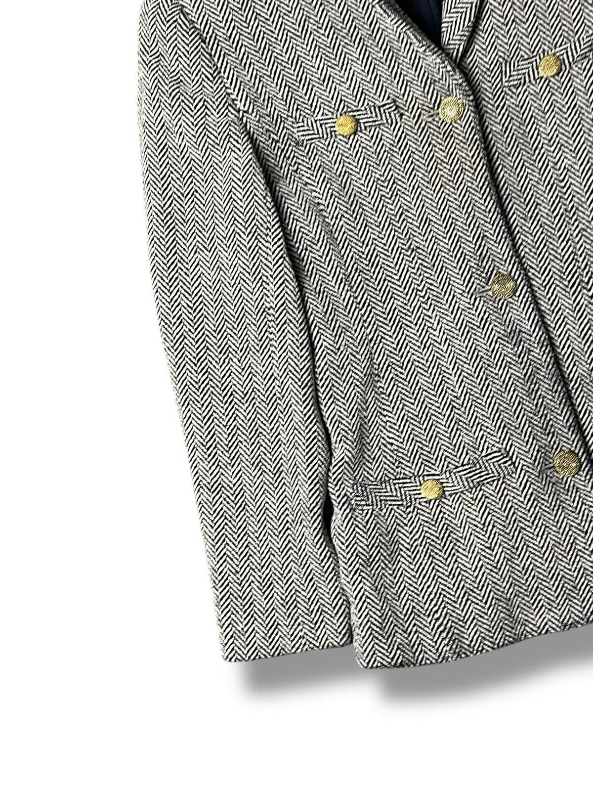 Japanese Brand × Vintage Barusaya Brand Wool Textured Blazer (5) Size US XXS / EU 40 - 5 Thumbnail