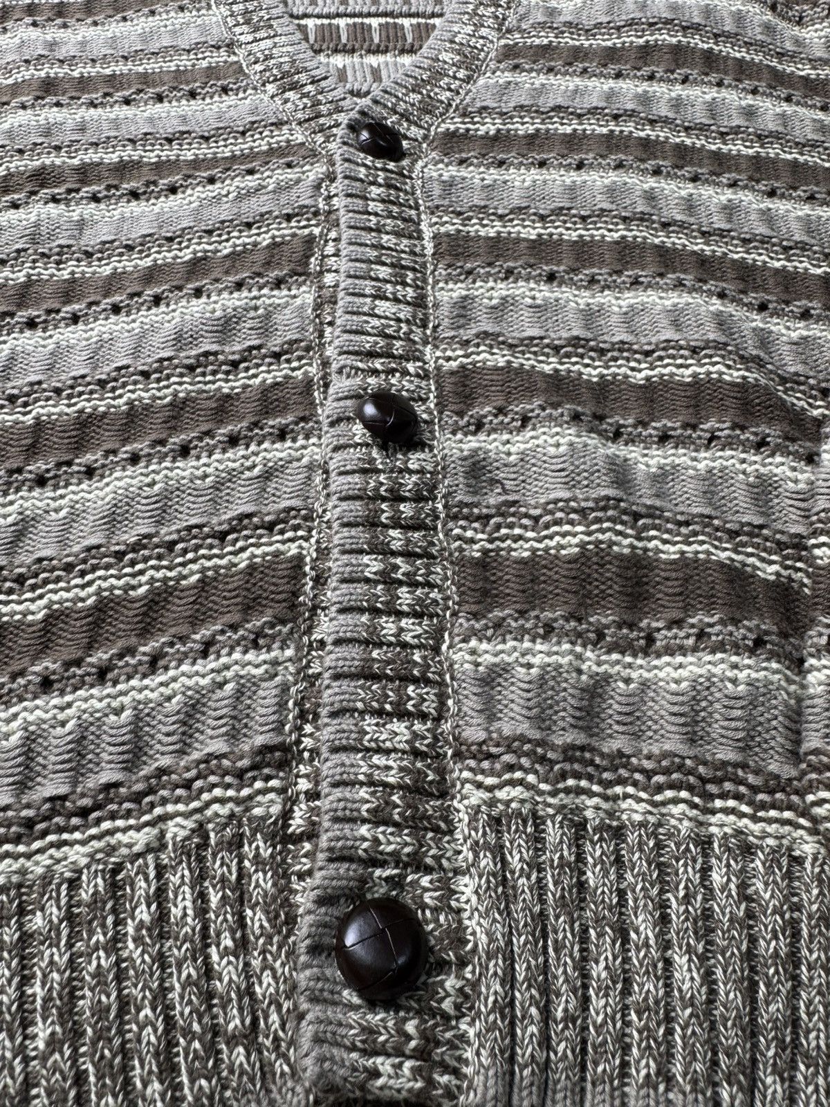 Aime Leon Dore Jacquard Striped knit cardigan Size US M / EU 48-50 / 2 - 5 Thumbnail