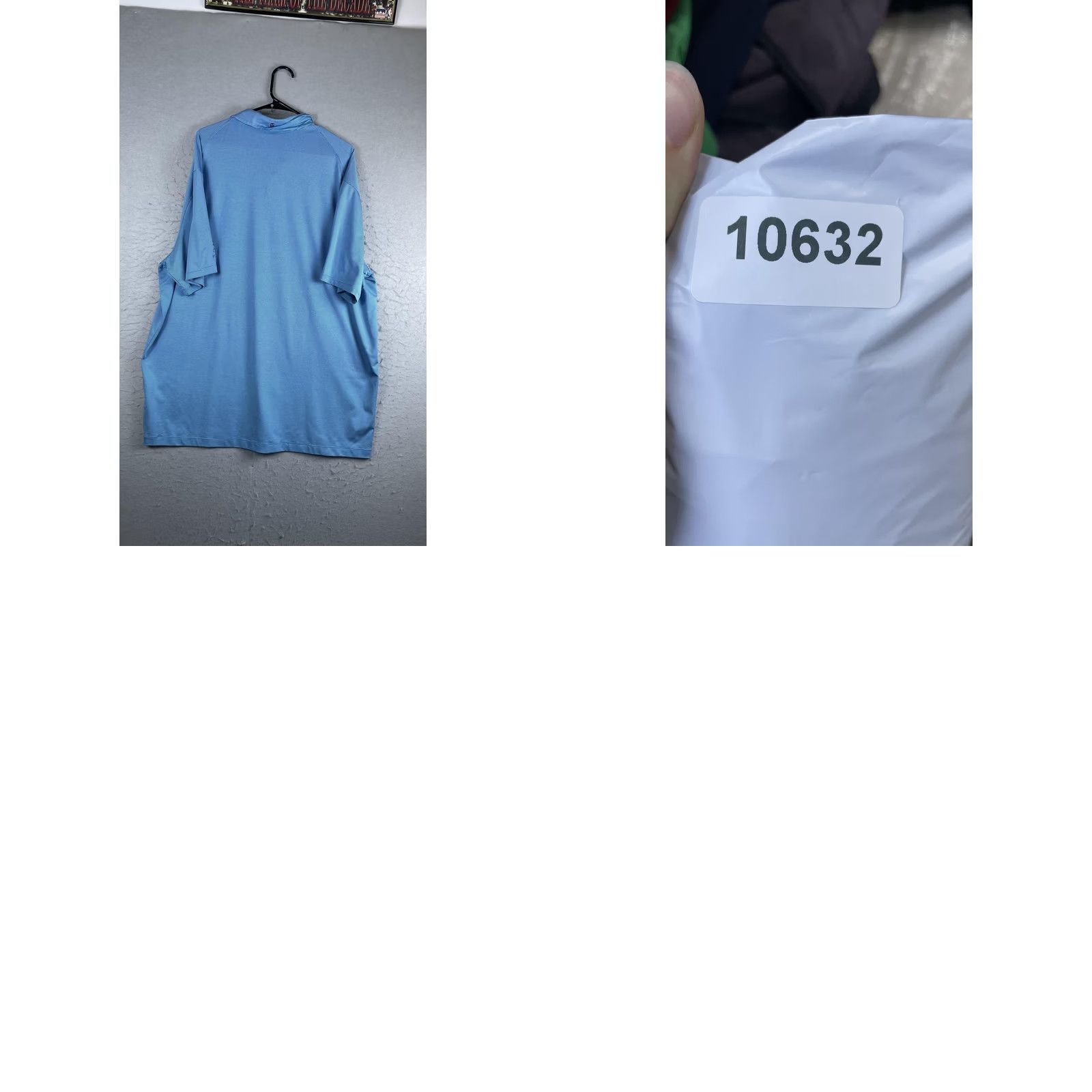 Nike Nike Tiger Woods Dri-FIT Polo Shirt Mens 2XL Blue Stripe Golf Short Sleeve Logo Size US XXL / EU 58 / 5 - 8 Thumbnail