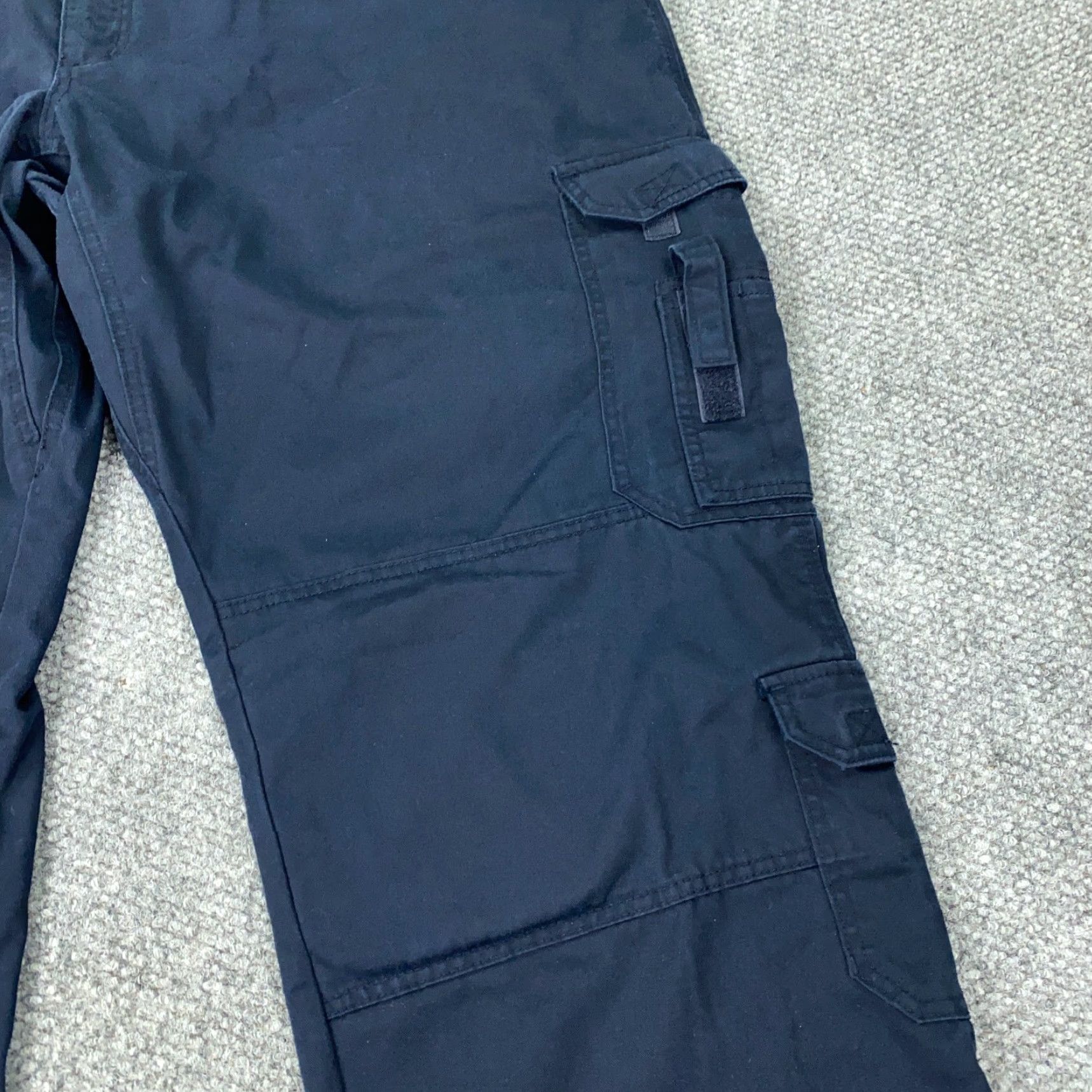 Vintage VINTAGE 5.11 Tactical Pants Mens Hemmed 52x28 Blue Canvas Uniform Workwear Utility 74310 Size US 32 / EU 48 - 4 Thumbnail