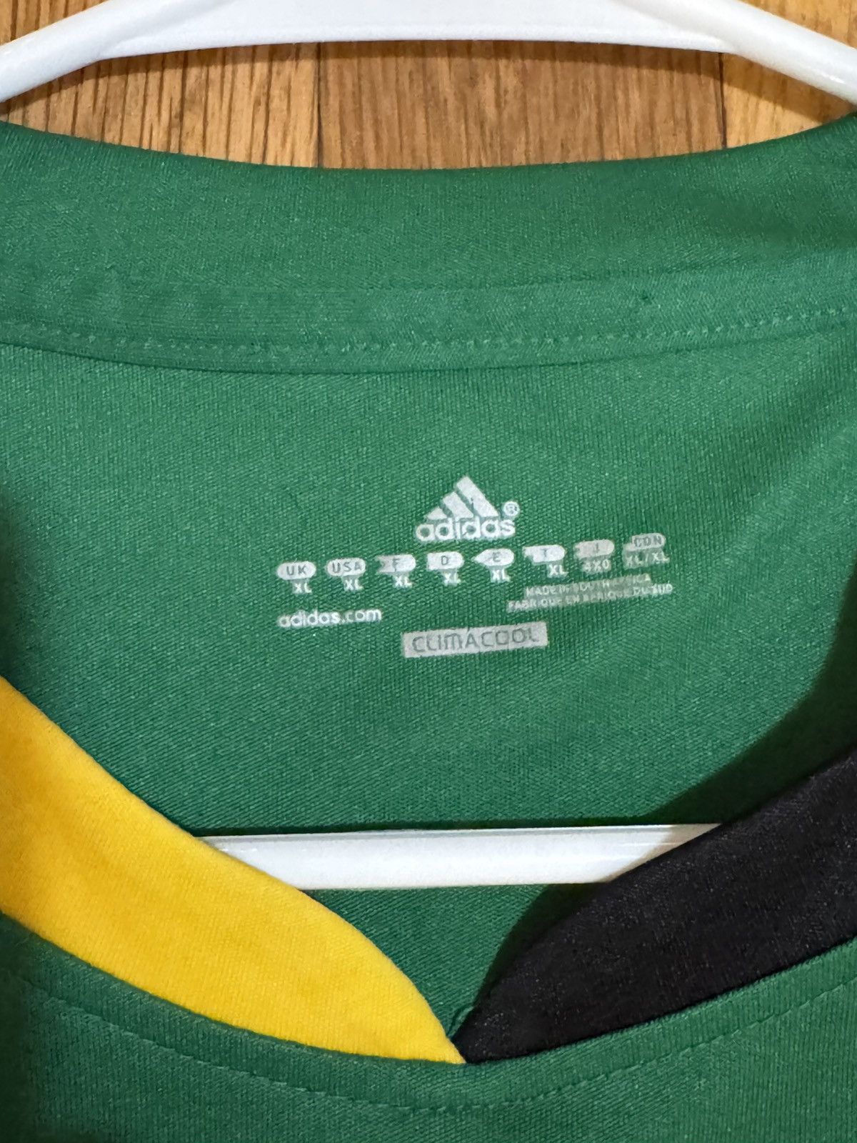 Adidas Green Adidas Tanzania Soccer Jersey Size US M / EU 48-50 / 2 - 5 Thumbnail