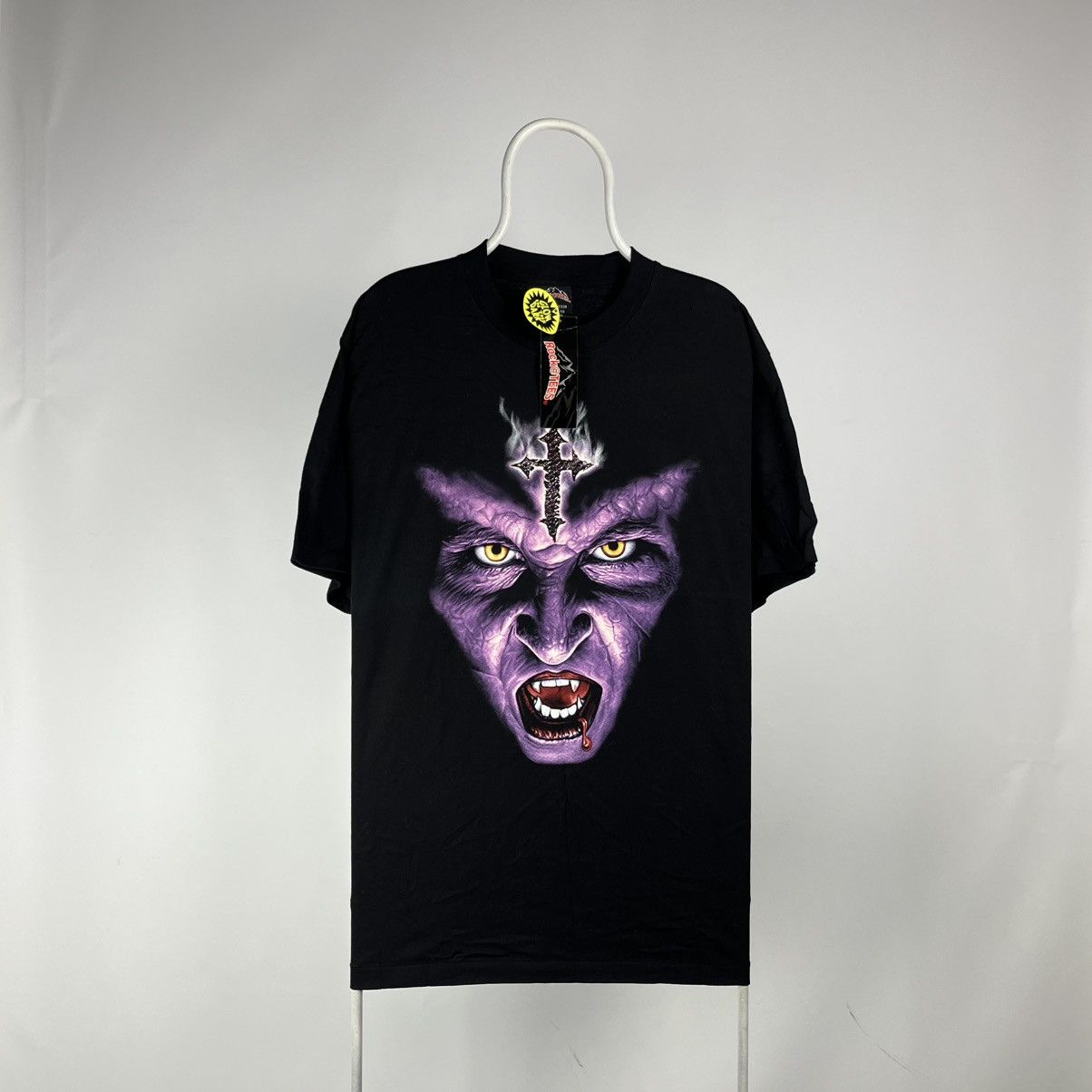 Band Tees Vintage Devilish Vampire Blood Graphic Tee Devilish Trio Size US XL / EU 56 / 4 - 1 Thumbnail