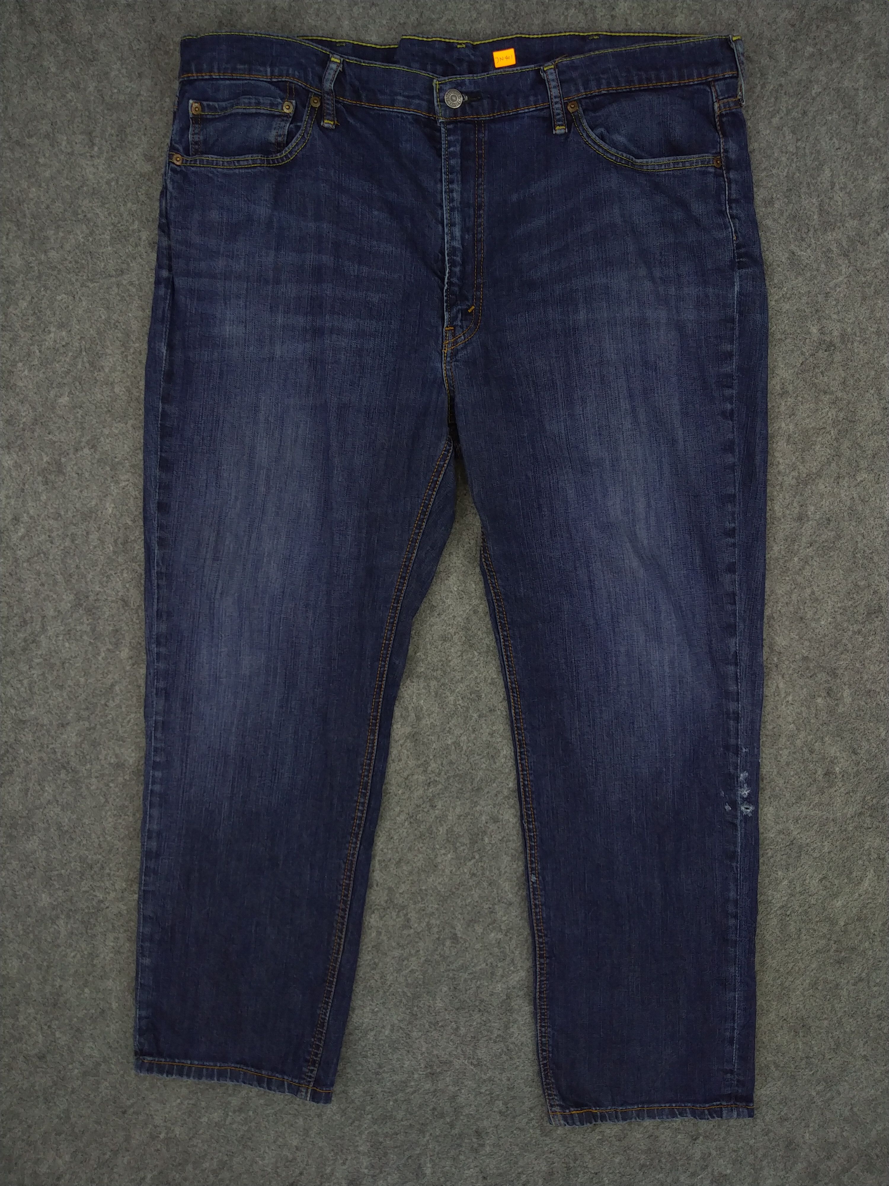 Levi's Distressed Dark Blue Vintage Levi's Denim 41x29.5 -JN401 Size US 41 - 1 Thumbnail