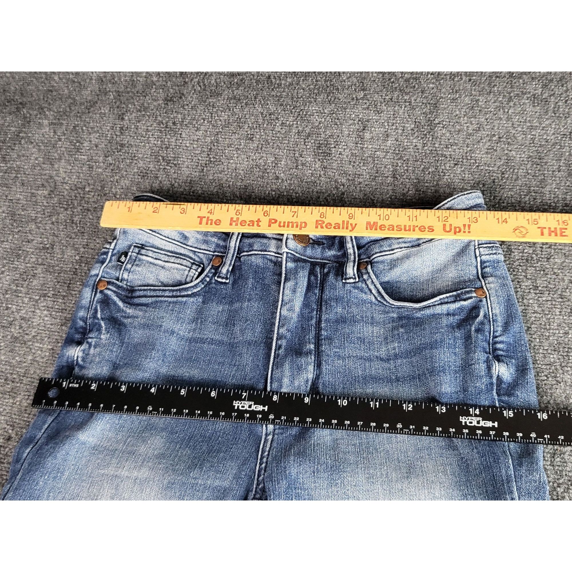 Judy Blue Judy Blue Los Angeles Jeans Women Sz 7/28 Skinny Fit Distres Size 28" / US 6 / IT 42 - 5 Thumbnail