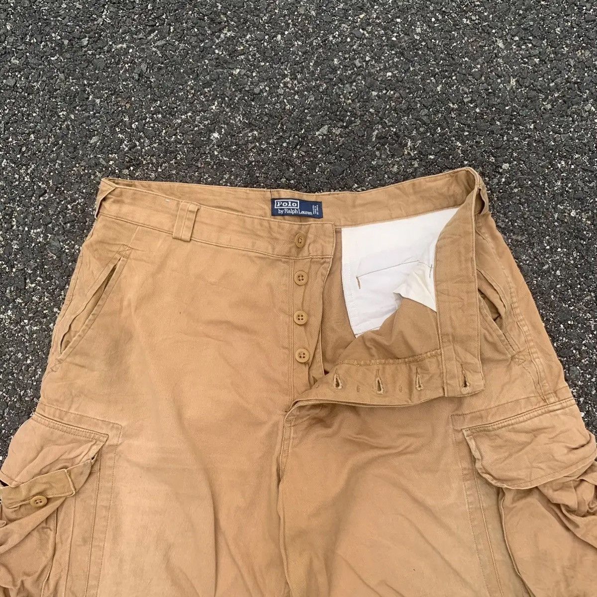 Polo Ralph Lauren Polo By Ralph Lauren Utility Faded Big Pocket Baggy Pants Size US 38 / EU 54 - 7 Thumbnail