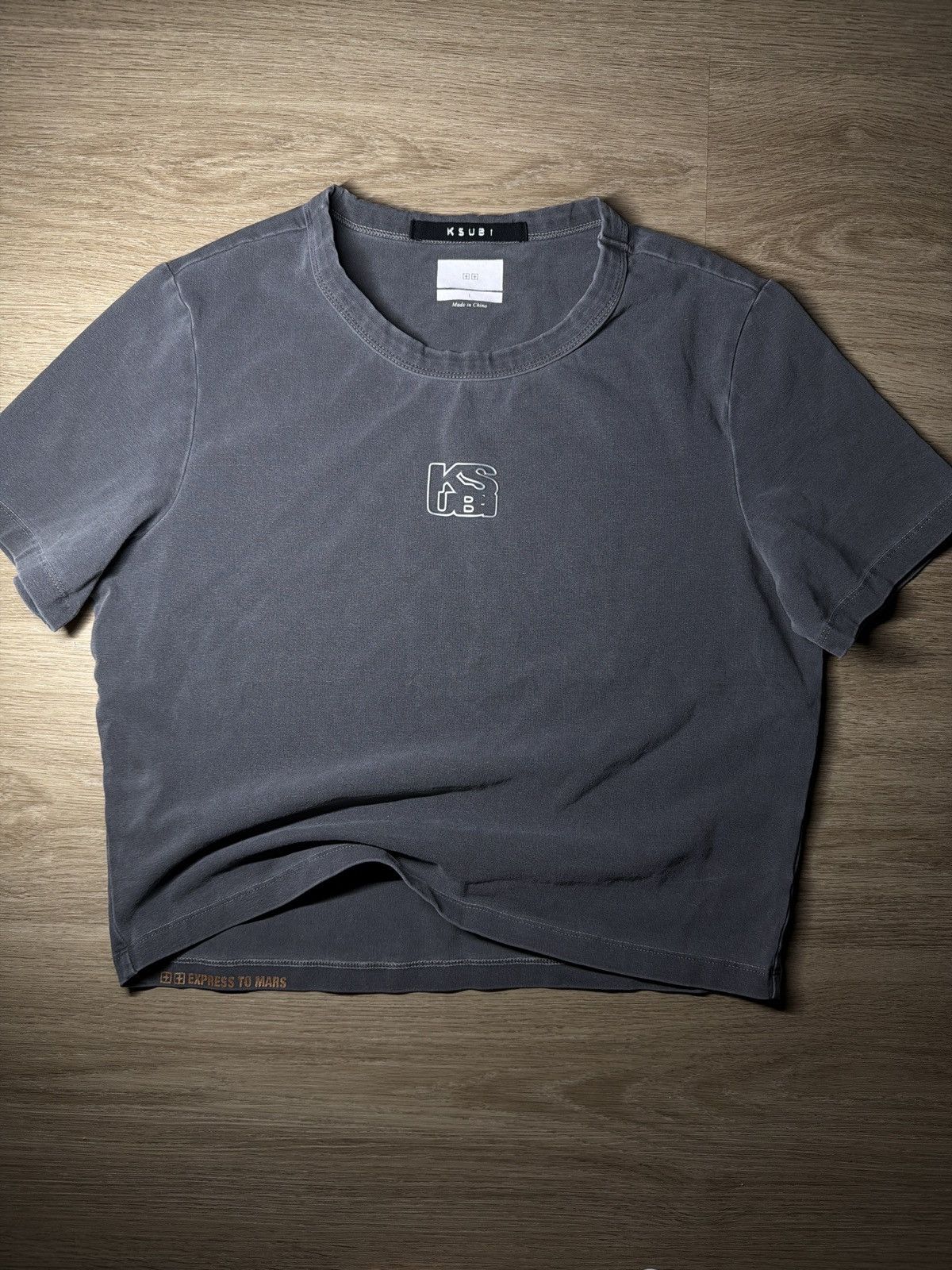 Ksubi Ksubi Gray short sleeve Size L / US 10 / IT 46 - 1 Thumbnail