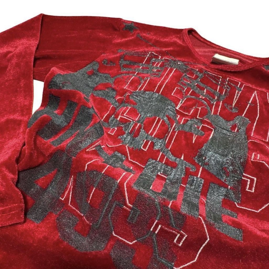 Japanese Brand y2k archive swag shirt GUN PRINTED Size US S / EU 44-46 / 1 - 3 Thumbnail