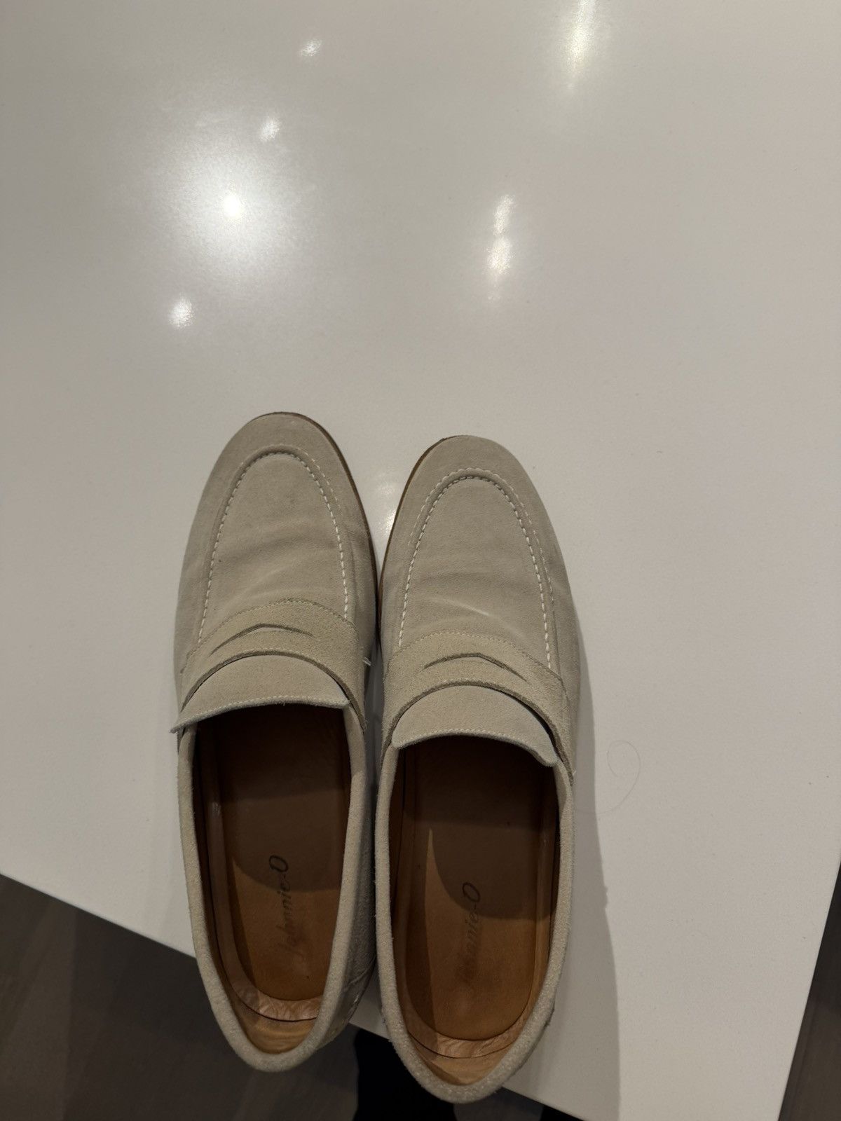 johnnie-O Suede Loafer Size US 12 / EU 45 - 2 Thumbnail