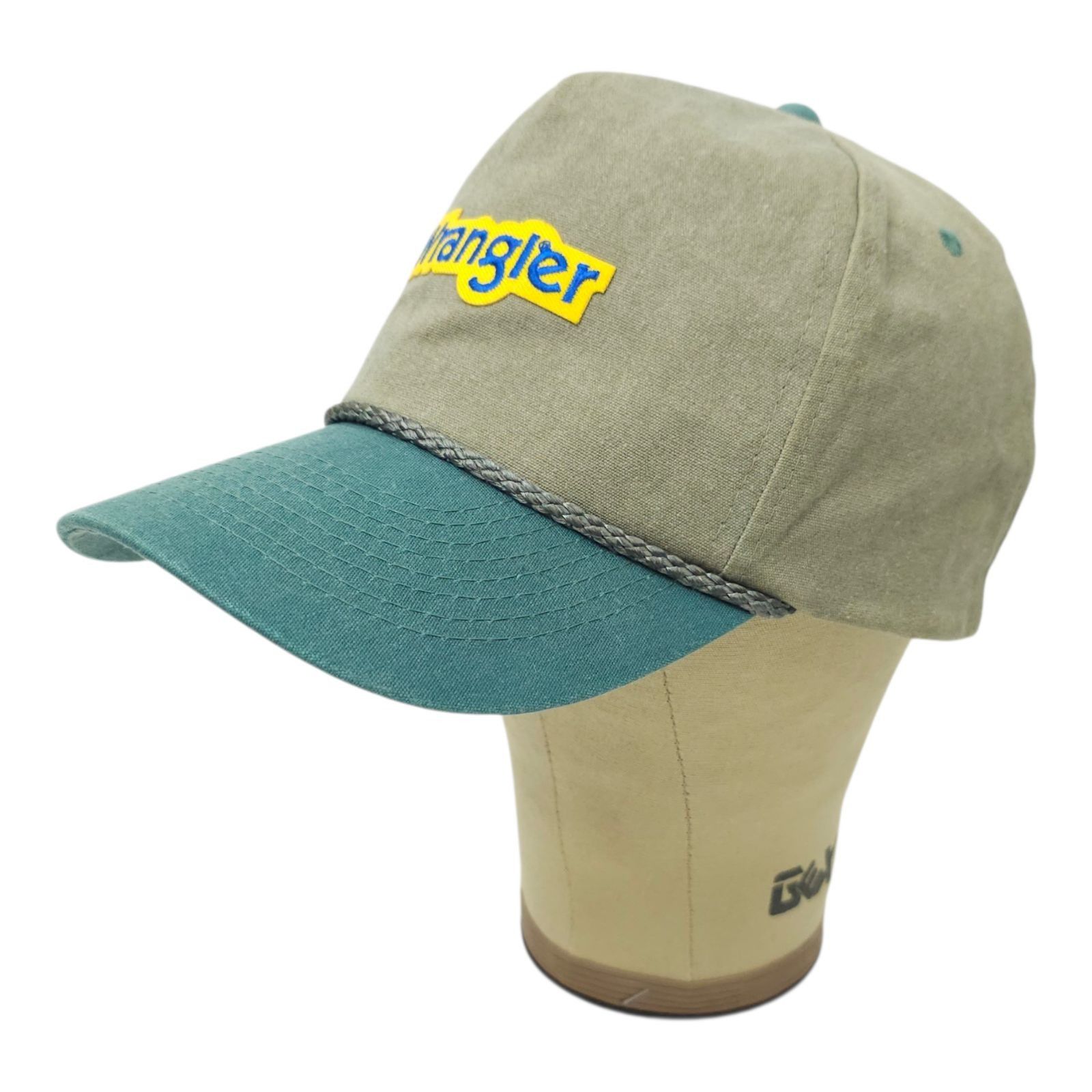 Cobra Wrangler Cap Snapback Hat Vintage 90s Cord Rope Canvas Skate Size ONE SIZE - 2 Thumbnail