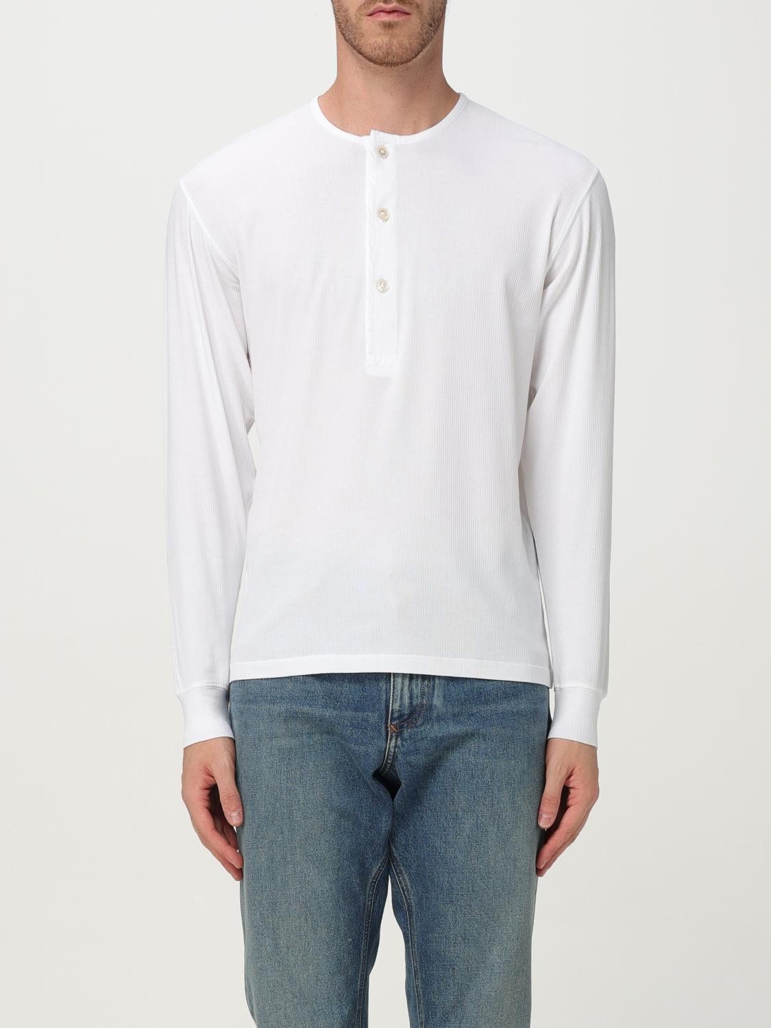 Tom Ford Tom Ford T-Shirt Men White Size US XL / EU 56 / 4 - 1 Thumbnail