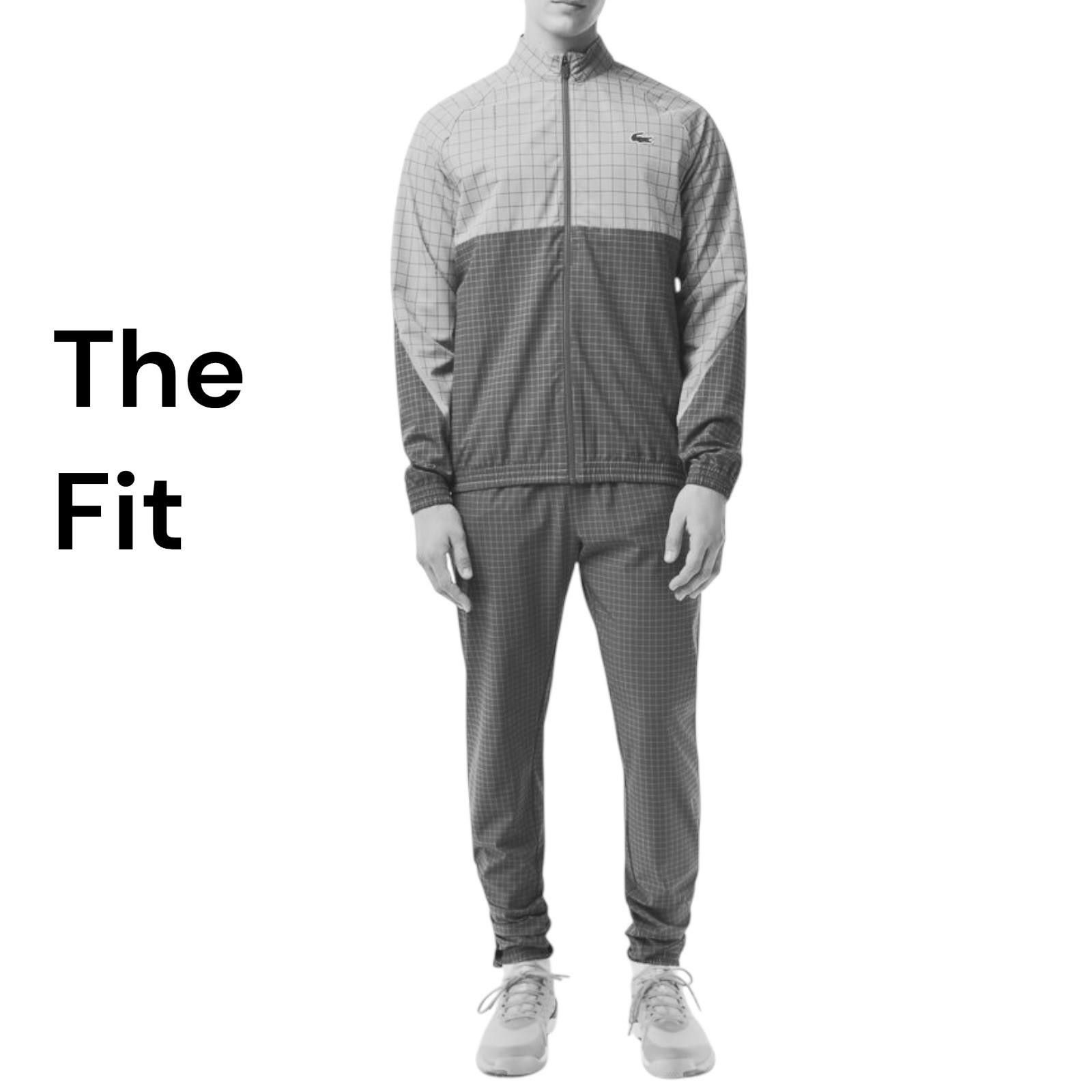 Lacoste Lacoste Novak Djokovic Tracksuit M Tennis Check Activewear Size US 32 / EU 48 - 2 Thumbnail