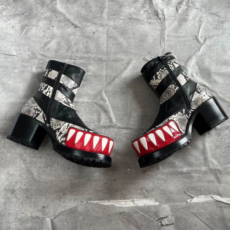 Walter Van Beirendonck Walter Van Beirendonck 23 FW monster high heel boots Size US 10 / EU 43 - 3 Thumbnail