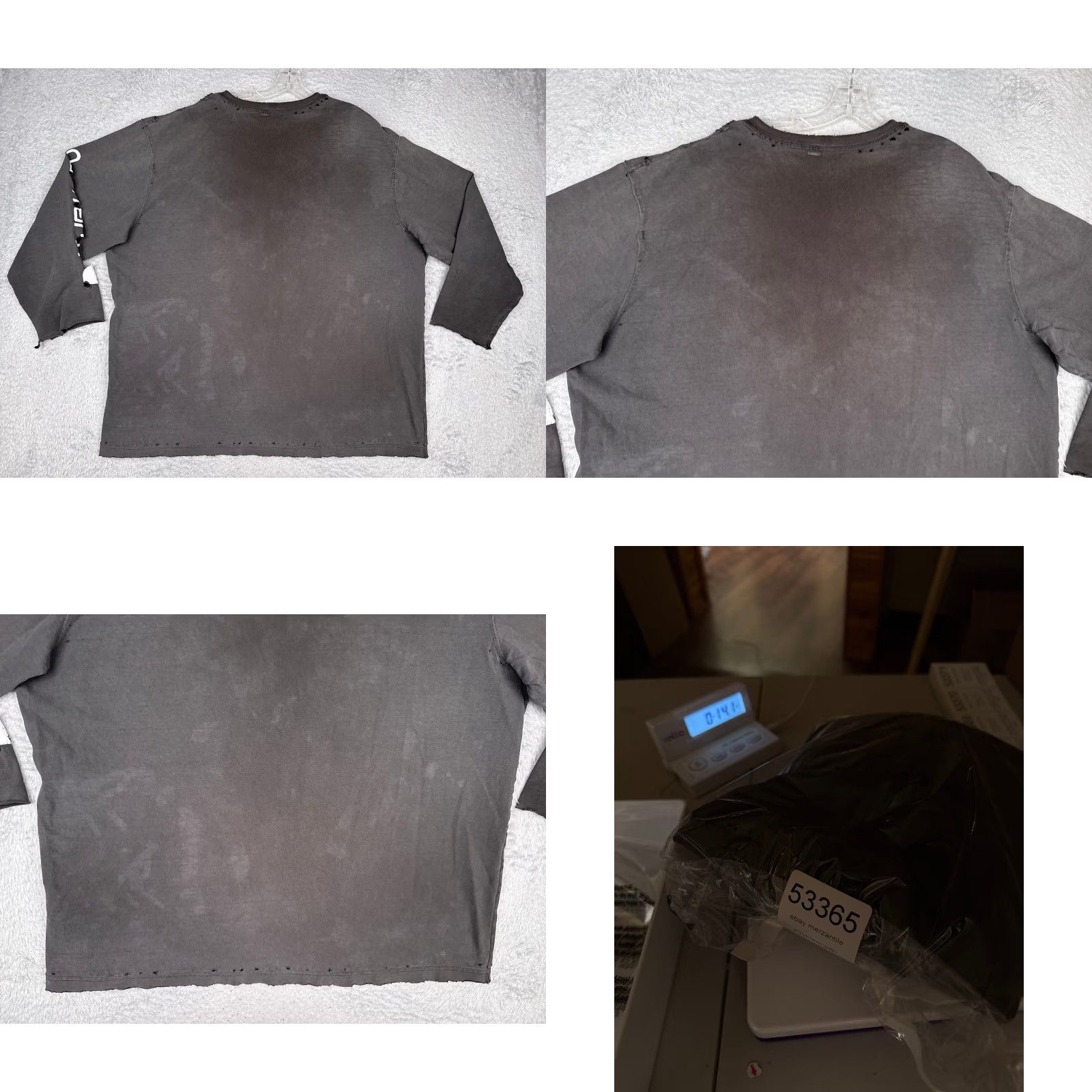 Carhartt Carhartt Shirt Men 2XL Gray 3/4 Sleeve Crew Neck Cotton Workwear READ Size US XXL / EU 58 / 5 - 9 Thumbnail