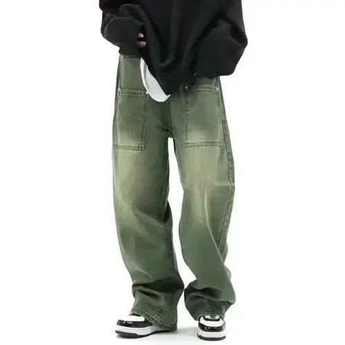 VIBE distressed baggy y2k hiphop cargo pants Size US 32 / EU 48 - 3 Thumbnail