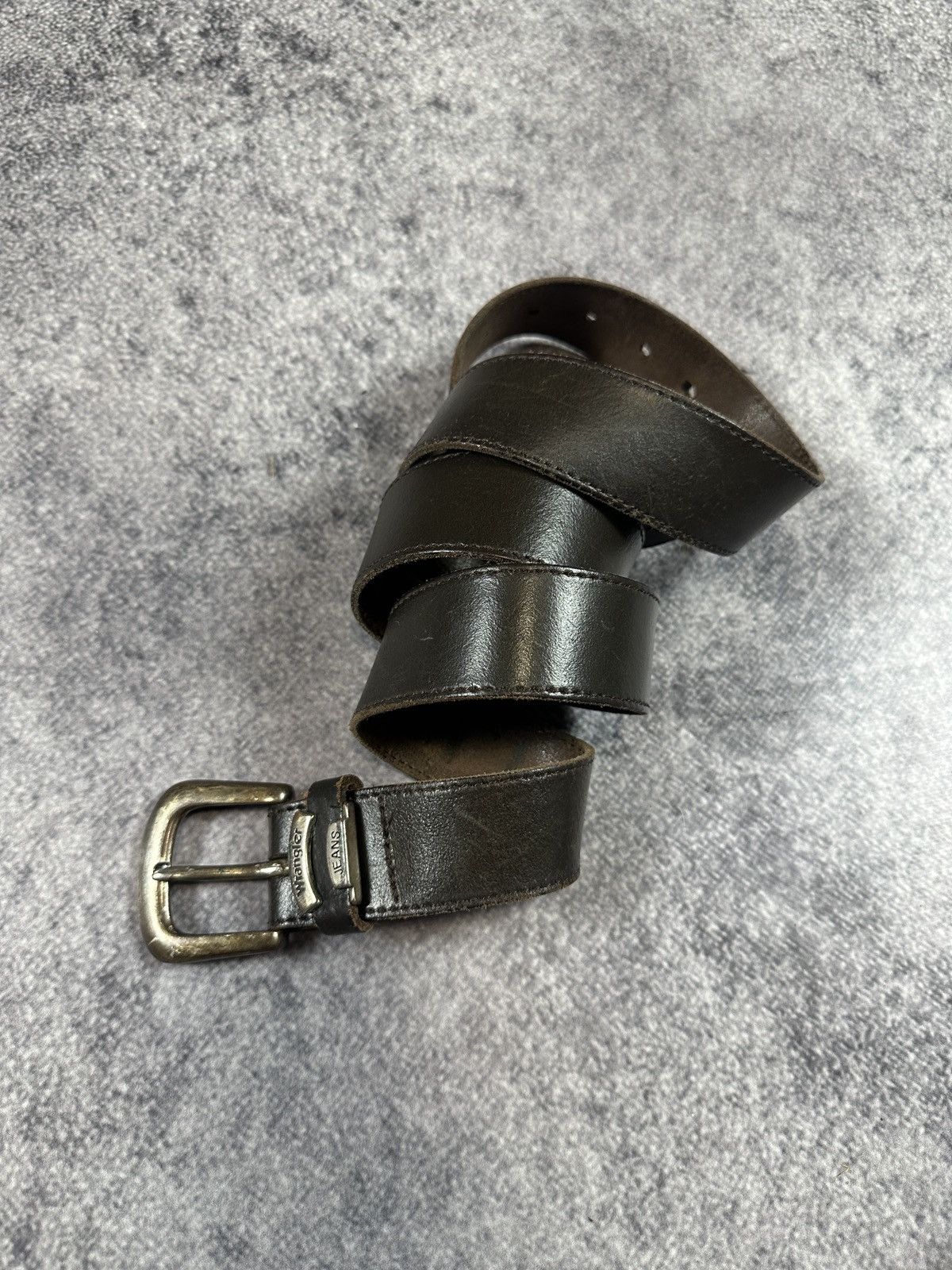 Wrangler Vintage Wrangler Leather Belts Handmade Streetwear USA Style Size ONE SIZE - 1 Thumbnail